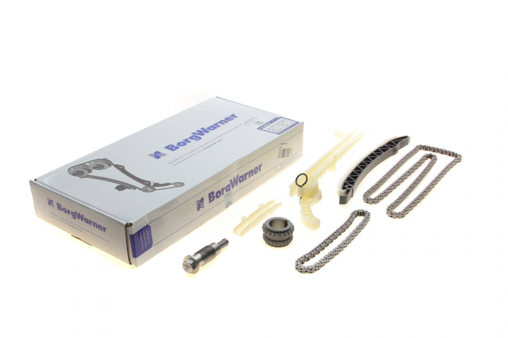 Комплект ланцюга ГРМ MB A/B-class 1.6/2.0i 08-15 (BorgWarner)