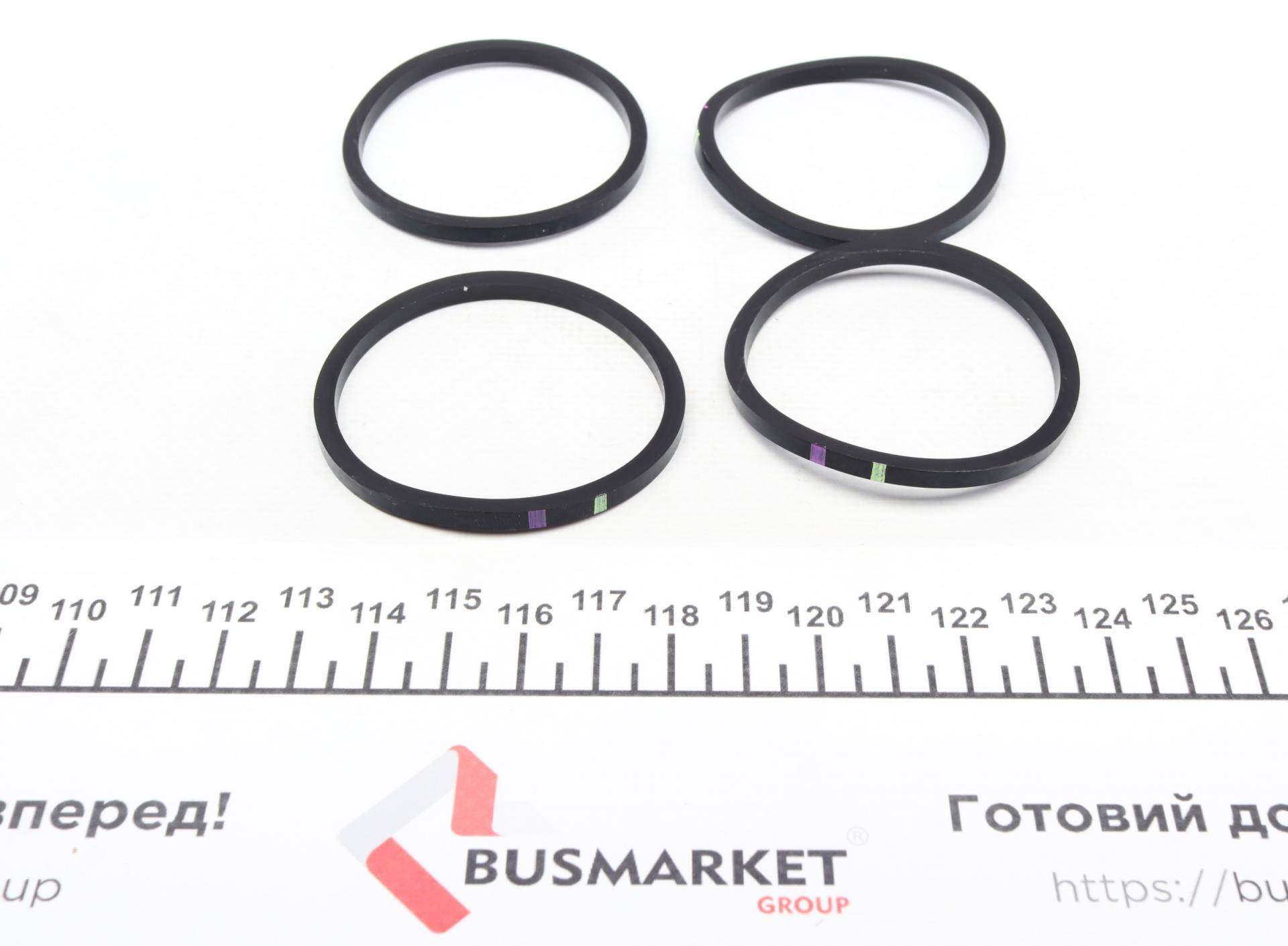 Ремкомплект супорта (переднього) Renault Master -98 (d=48mm) (+4 поршня) (Lucas)