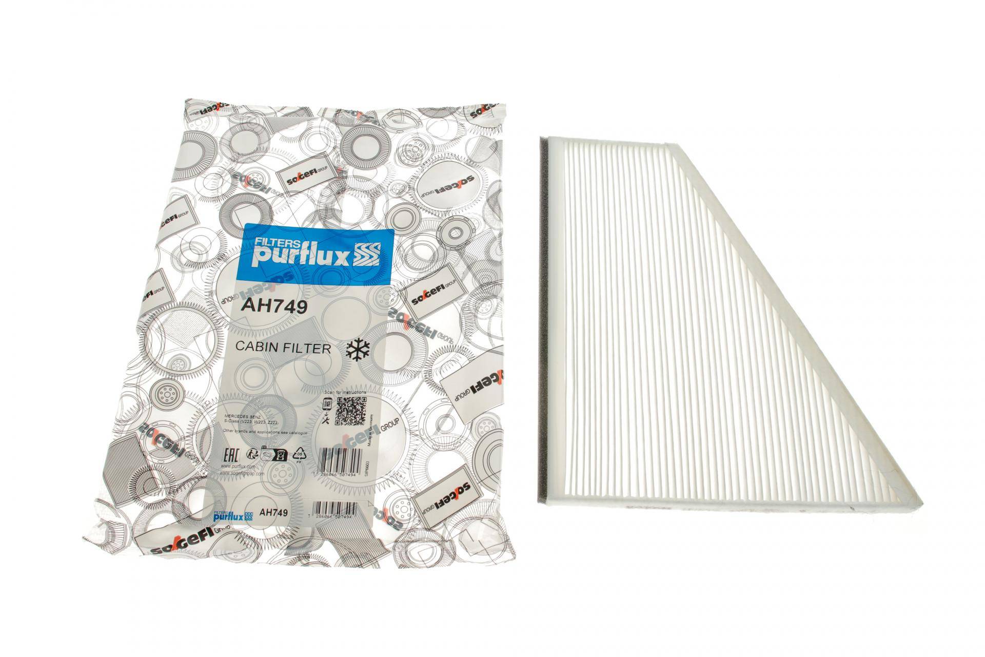 Фільтр салону MB S-class (W223) 20-/Maybach III (Z223) 21-