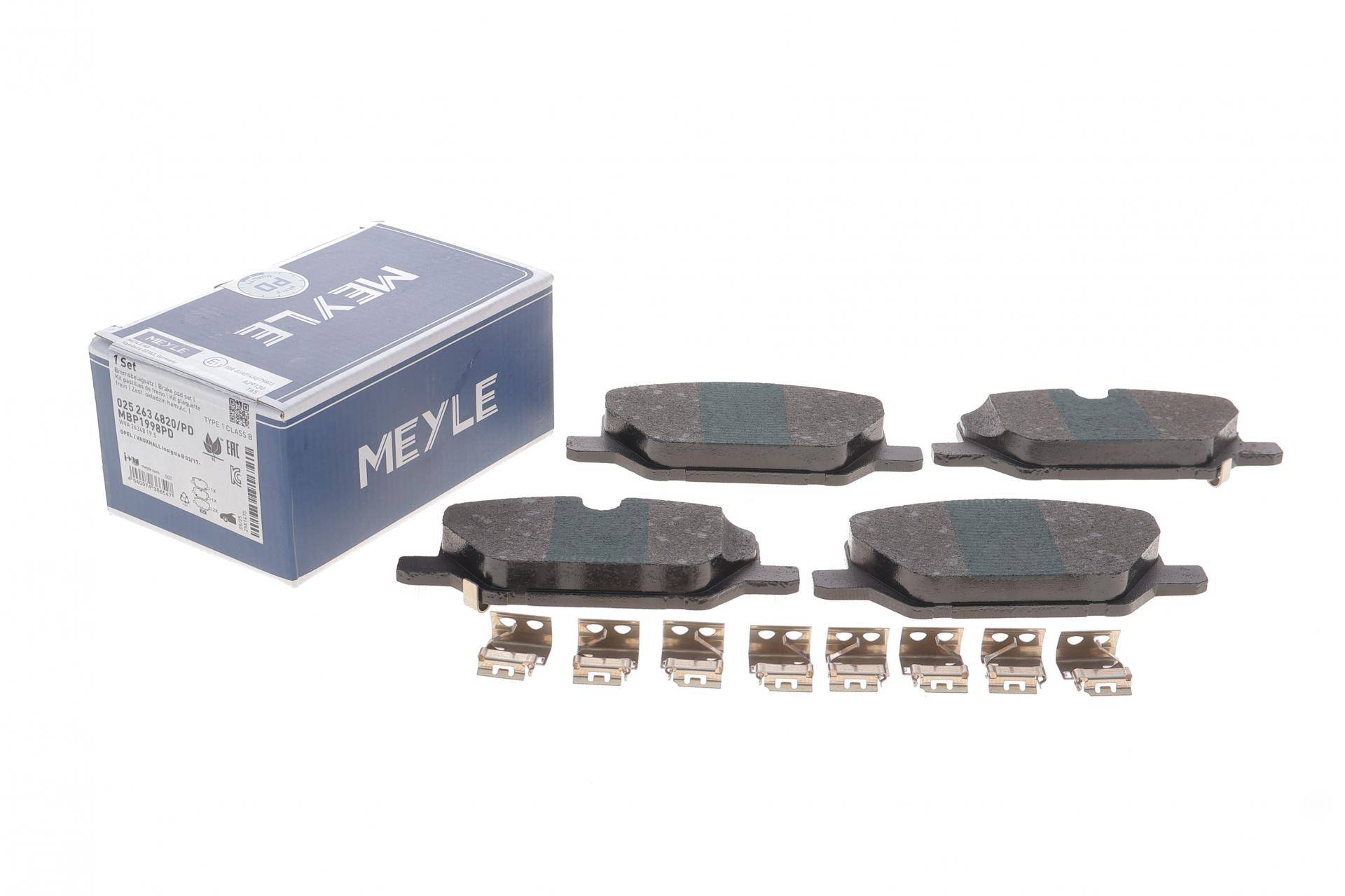 Колодки гальмівні (передні) Opel Insignia B 17- (к-кт)