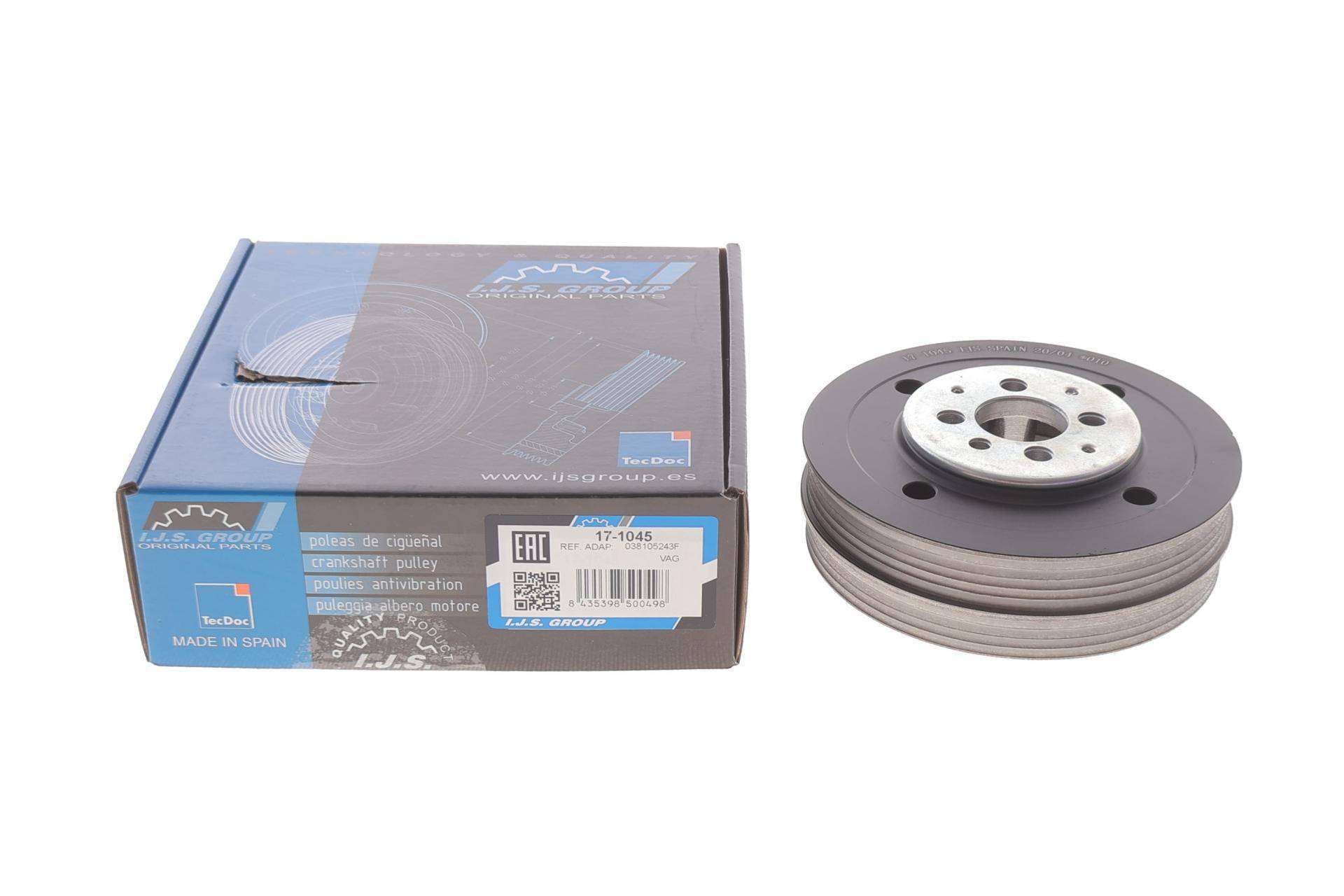 Шків колінвалу Audi A4/A6/VW Passat 98-11