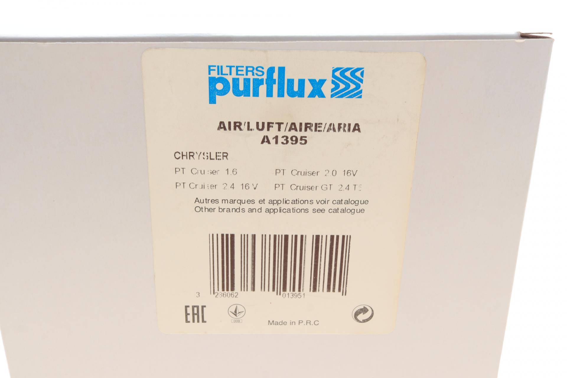 Фільтр повітряний Chrysler PT Cruiser 1.6-2.4 00-10