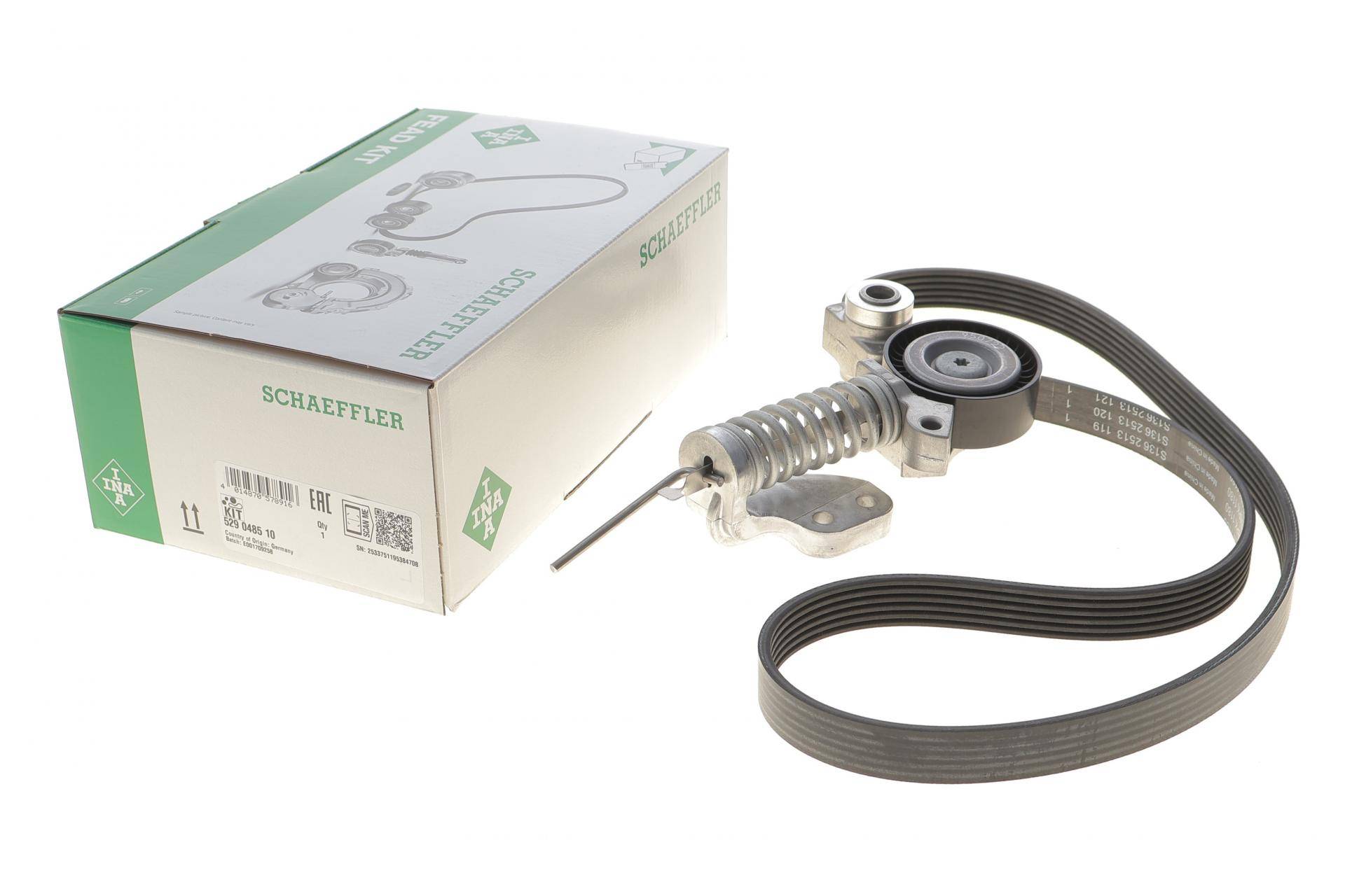 Комплект ременя генератора Volvo XC90 II (256), 09/14 -, (6PK 1180)