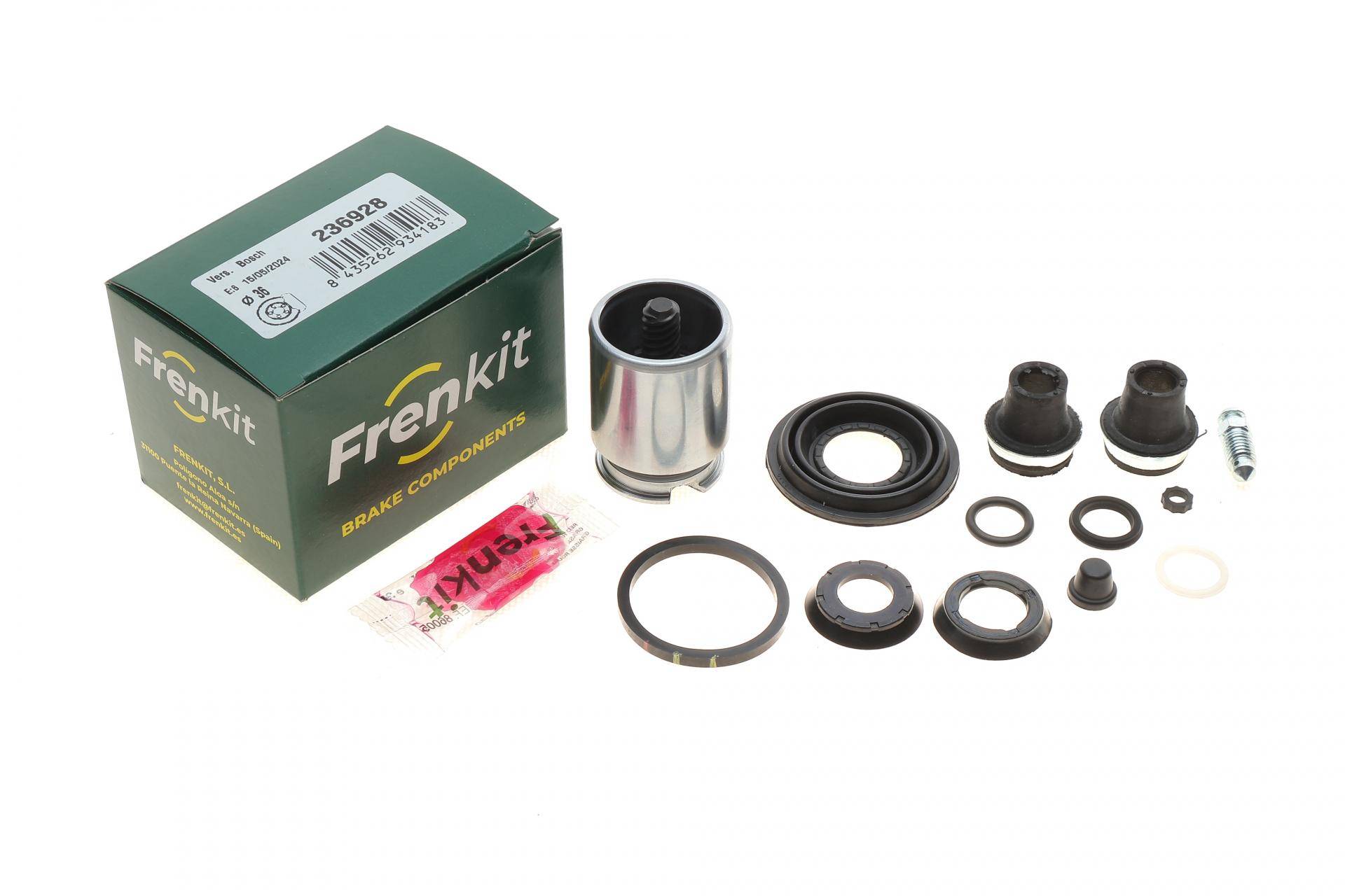 Ремкомплект супорта (заднього) Opel Astra G/Zafira 96-09 (d=36mm) (Bosch) (+поршень з механізмом)