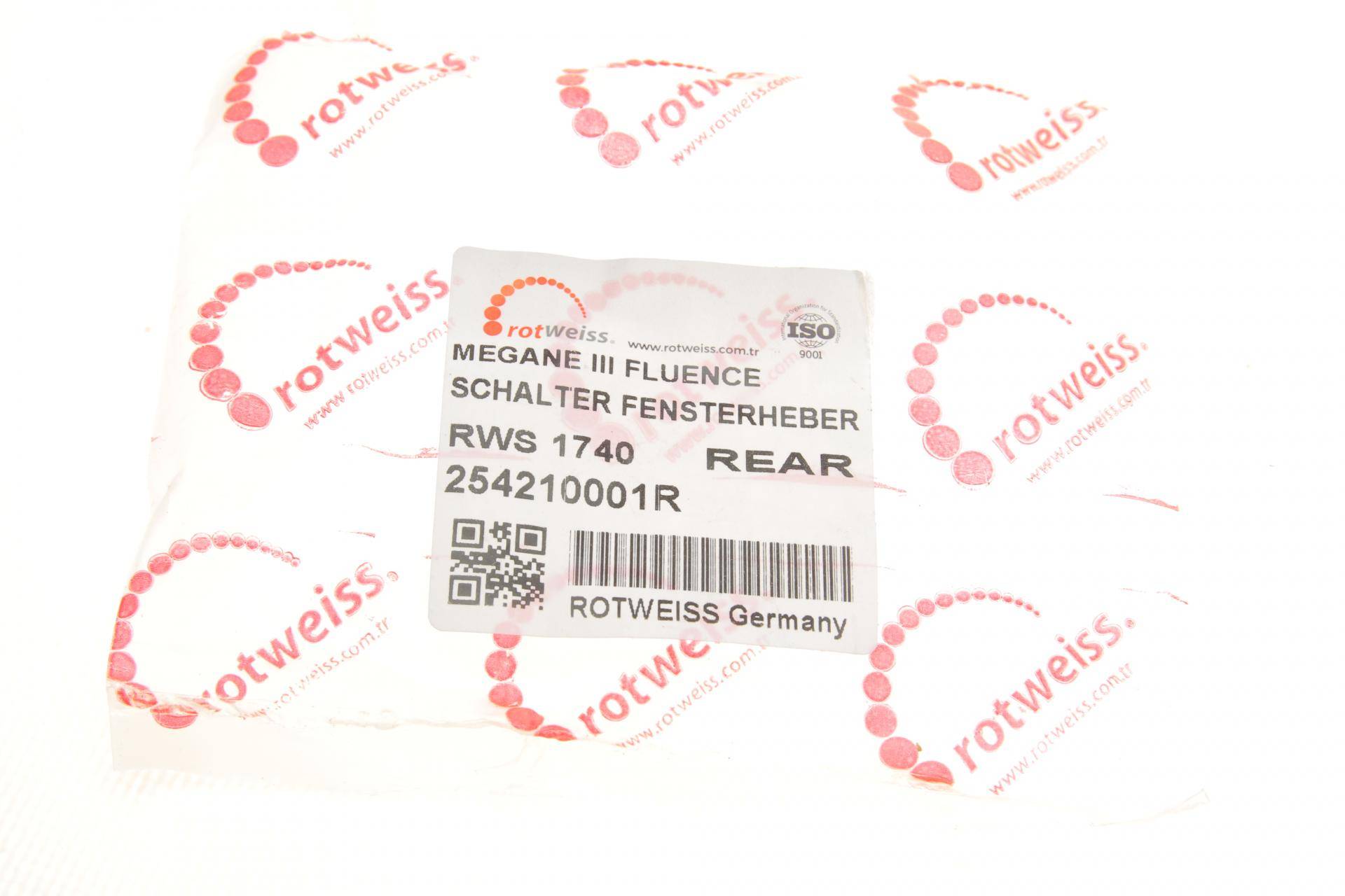 Кнопка склопідіймача Dacia Dokker/Logan/Renault Kangoo 08-