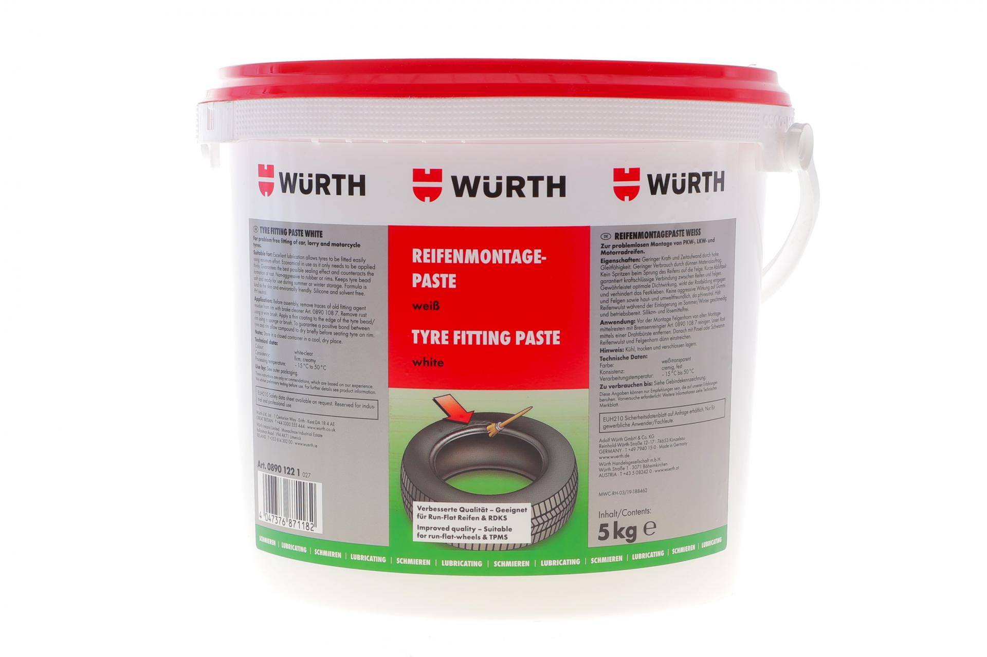 Паста монтажна для шин  (5000g) (біла)