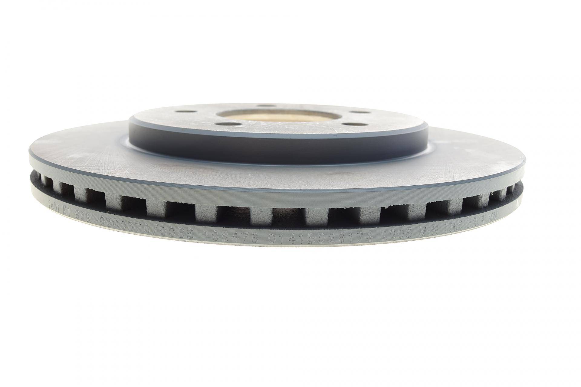 Диск гальмівний (передній) Chrysler Voyager 2.0-3.8 2.5-2.8CRD 95-08 (282x24)