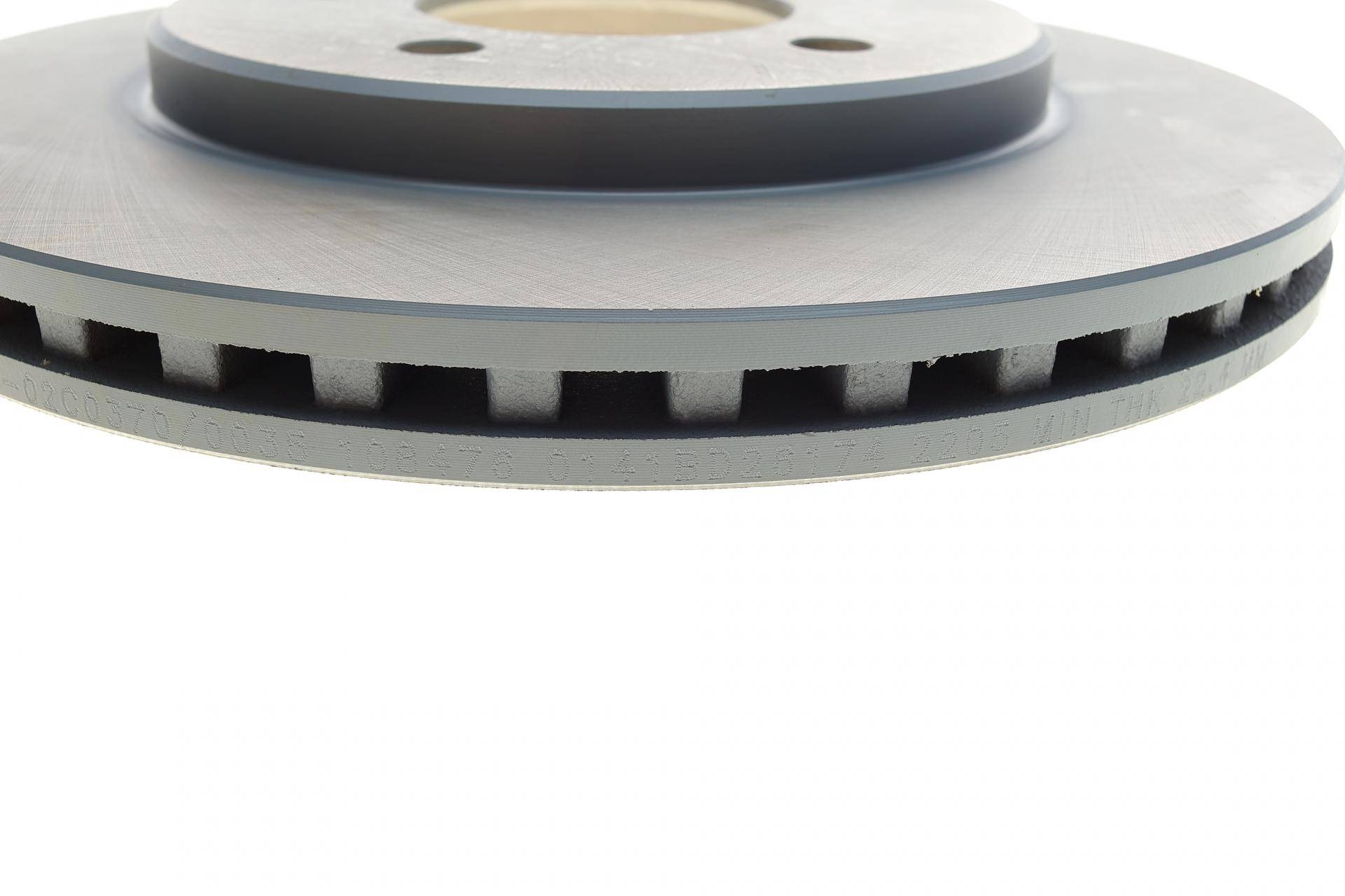 Диск гальмівний (передній) Chrysler Voyager 2.0-3.8 2.5-2.8CRD 95-08 (282x24)