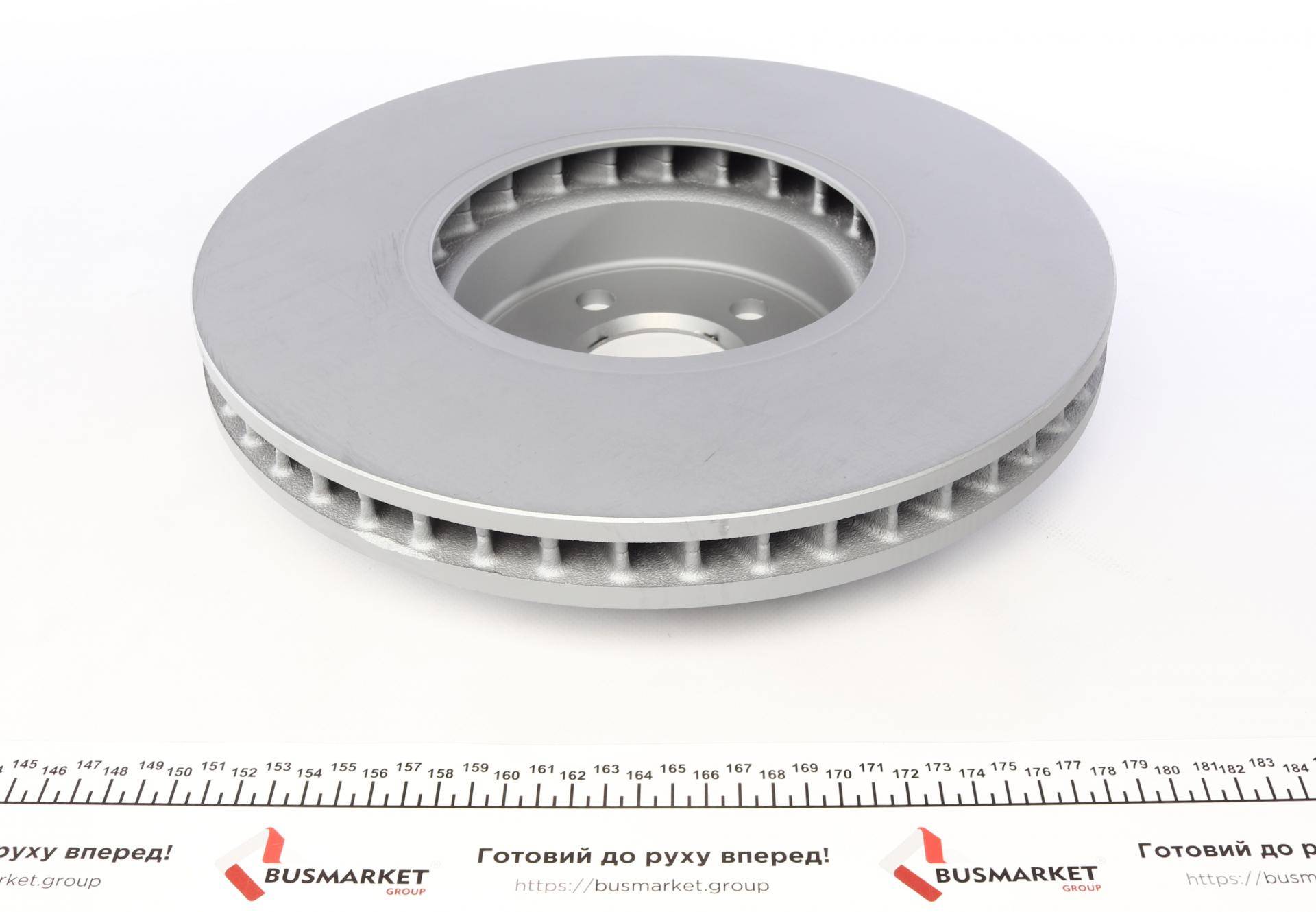 Диск гальмівний (передній) BMW 5 (G30/F90)/7 (G11/G12) 15- (348x36) (L) (з покриттям) (вент)