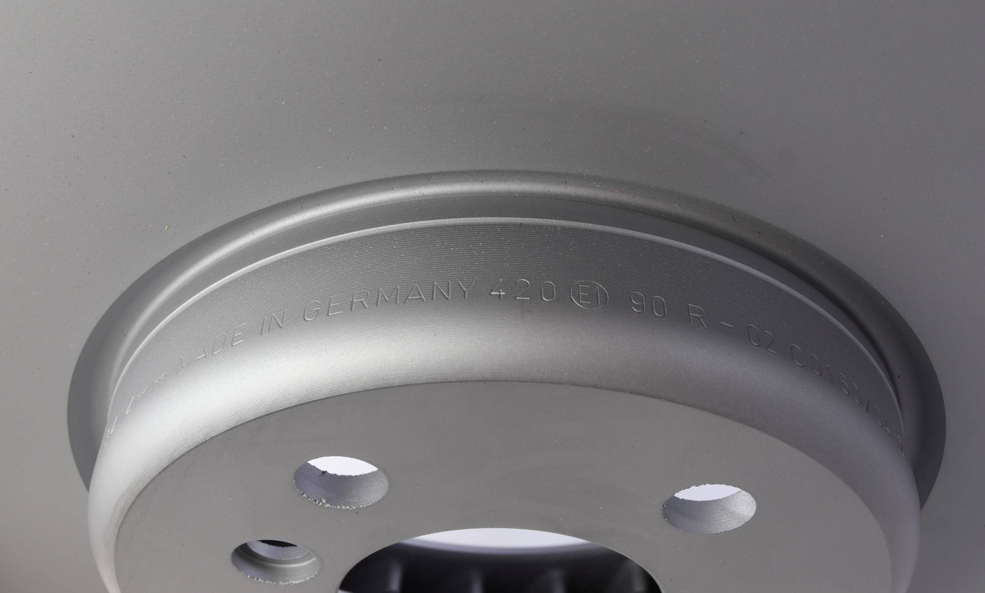 Диск гальмівний (передній) BMW 5 (G30/F90)/7 (G11/G12) 15- (348x36) (L) (з покриттям) (вент)