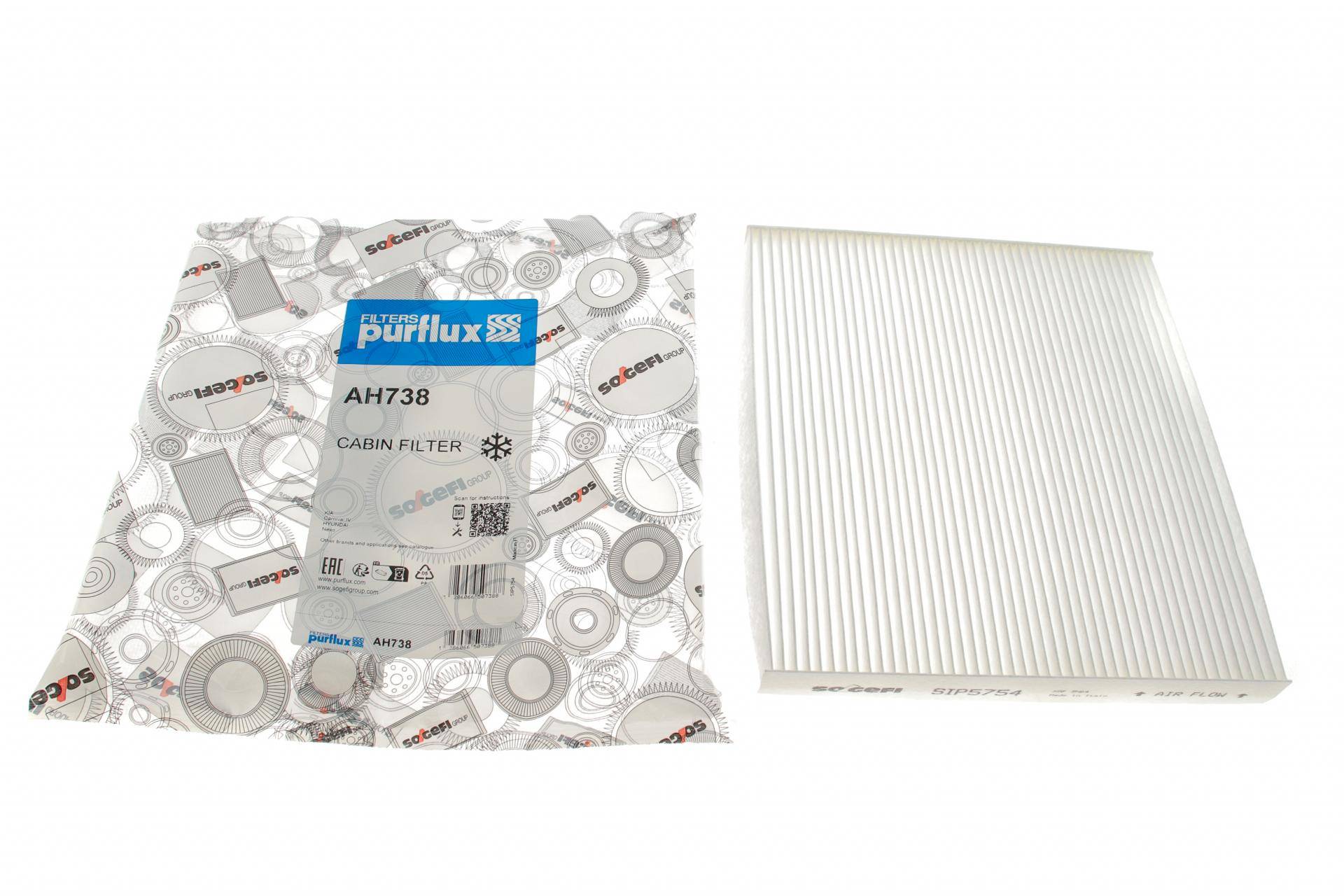 Фільтр салону Hyundai Sonata 14-/Kia Optima 16-