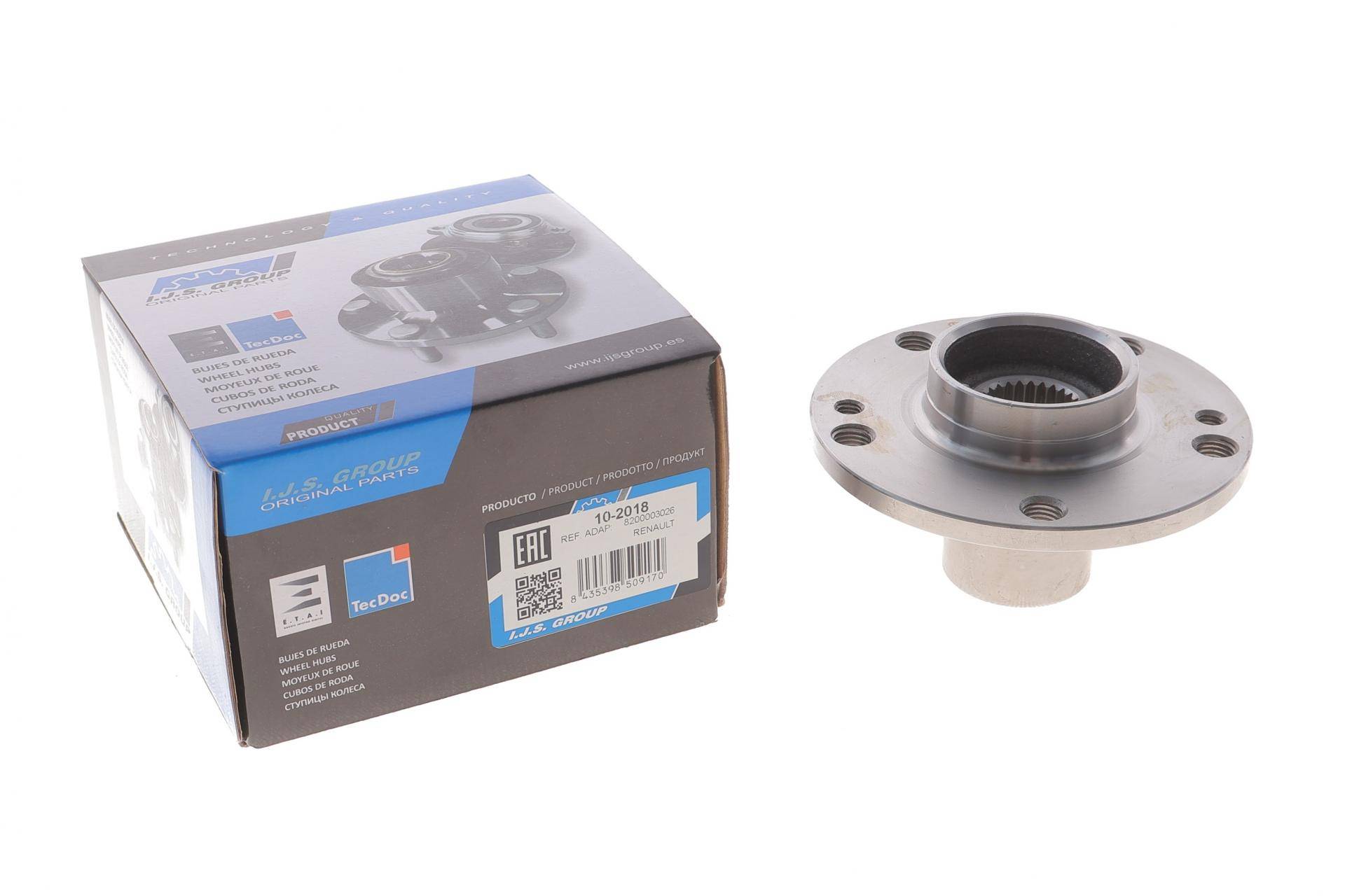 Маточина (передня) Renault Espace/Laguna 01-15