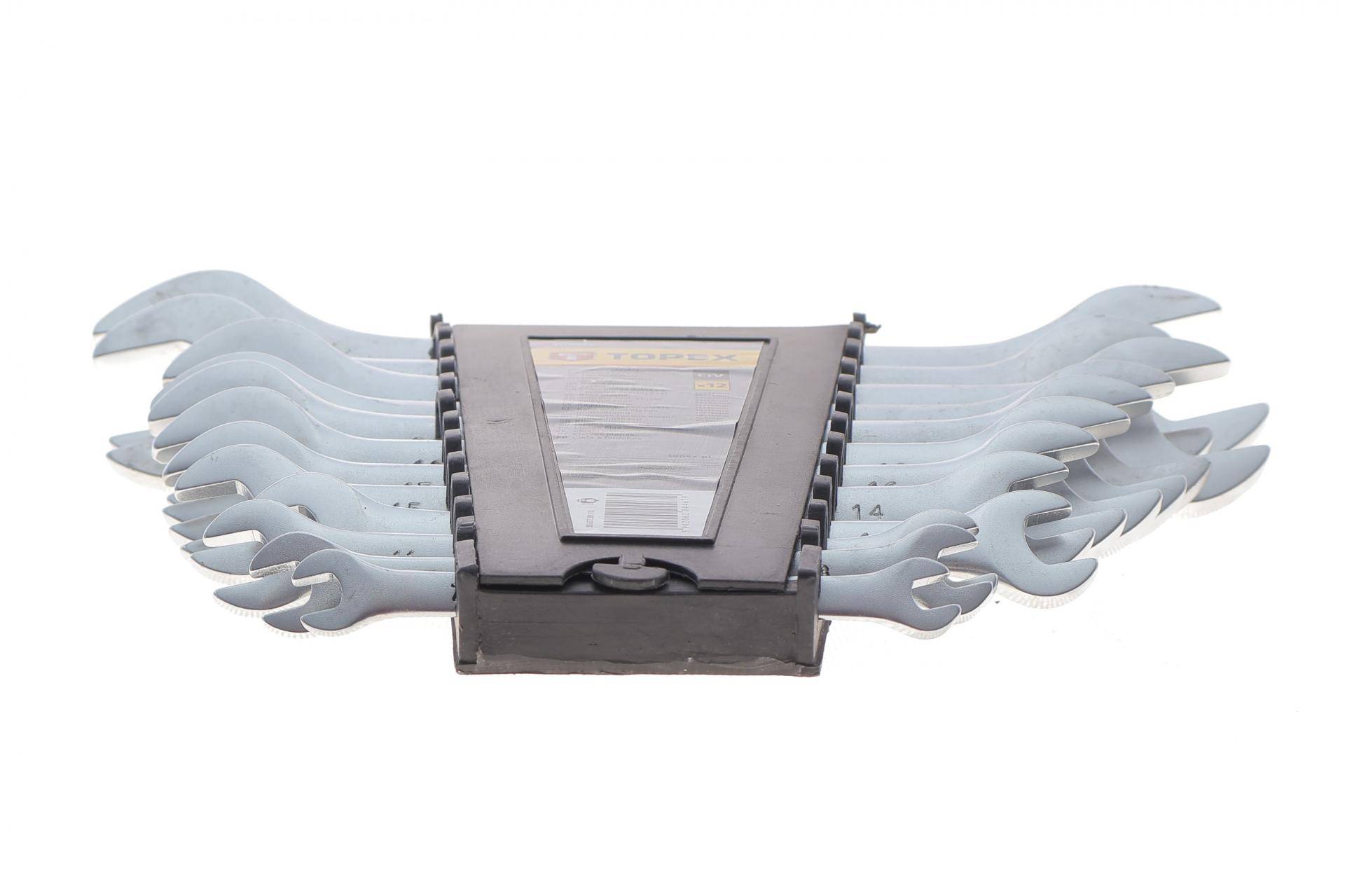 Набір ключів накидних 6-32 мм 12 од.