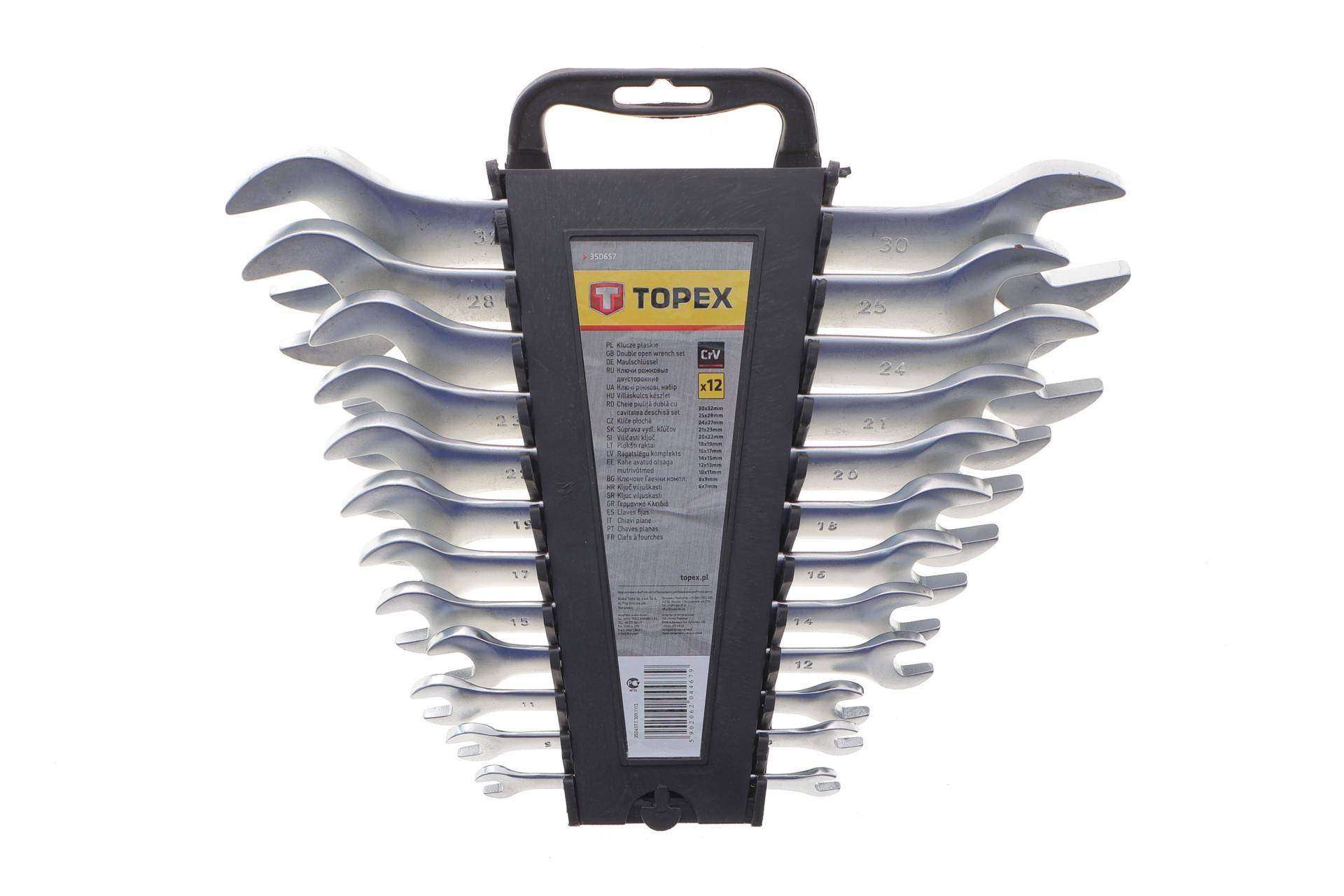 Набір ключів накидних 6-32 мм 12 од.