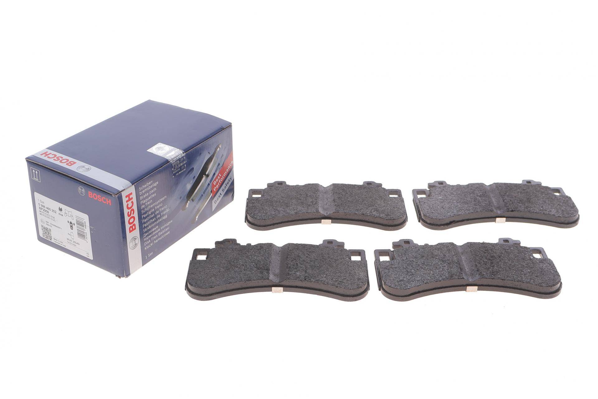 Колодки гальмівні (передні) MB EQE-class (V295/X294)/EQS-class (V297) 21-