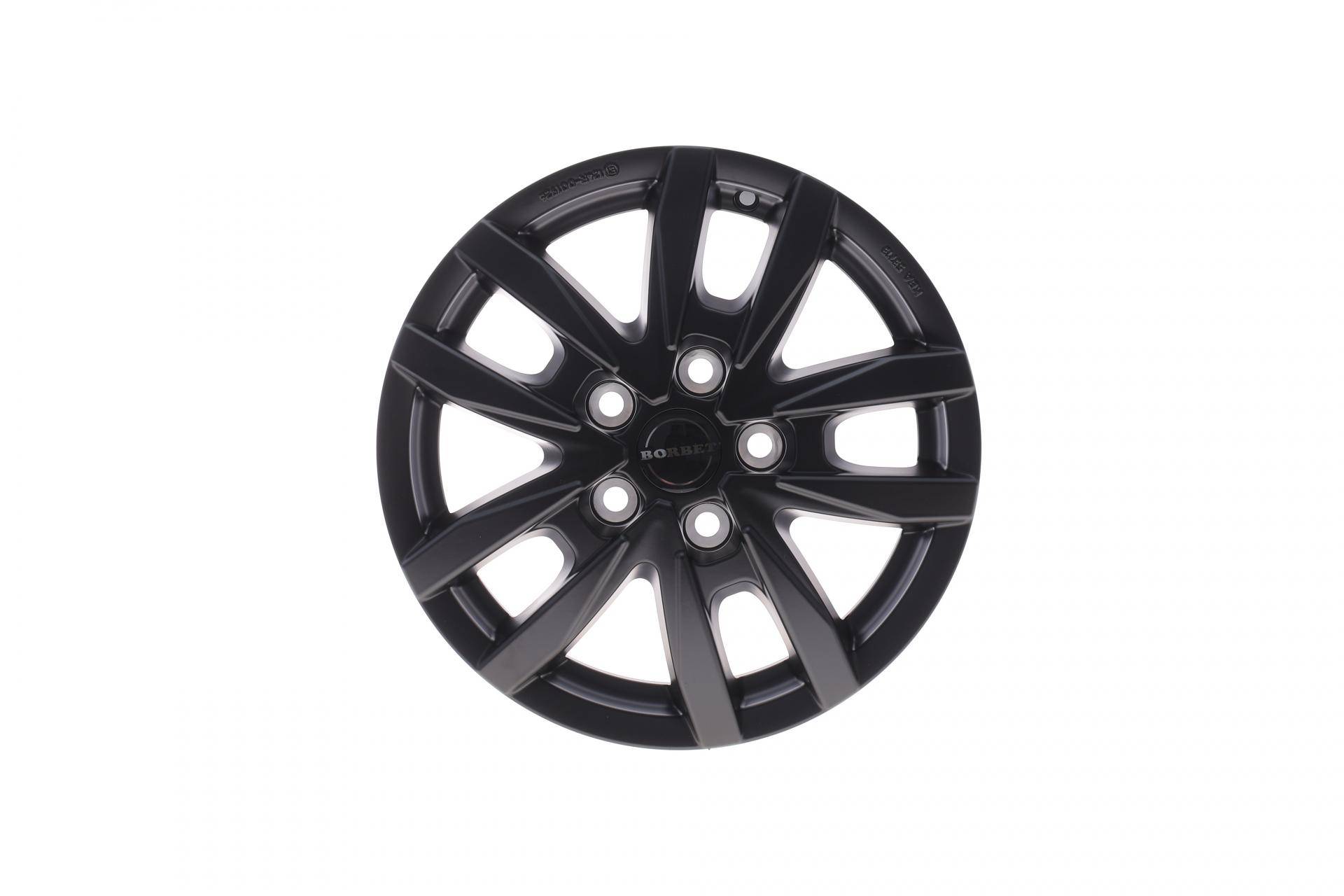 Диск колісний Peugeot Boxer 06-  (6.0Jx16 5x118x71.1 ET68) (black matt)  (легкосплавний)