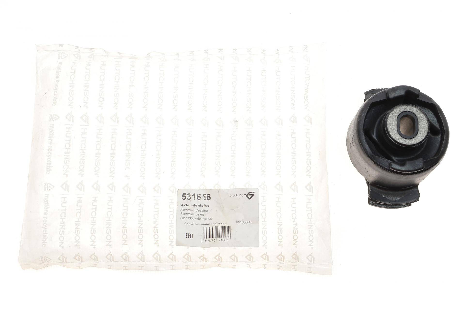 Сайлентблок балки (задньої) Renault Laguna II 01- (L)