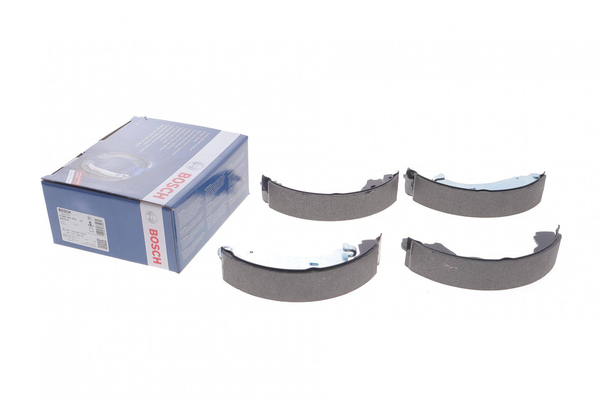 Колодки гальмівні (задні) Renault Captur 20- (барабанні) (228.6x42)