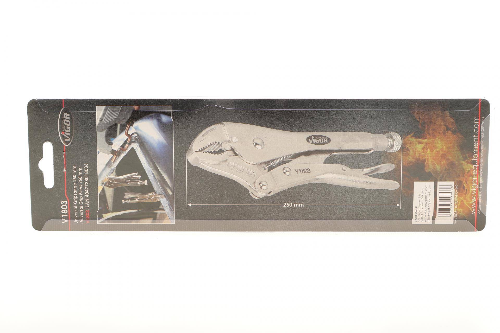 Kліщі зaтиcкні з фікcaтopoм L-250 мм (Пінці)