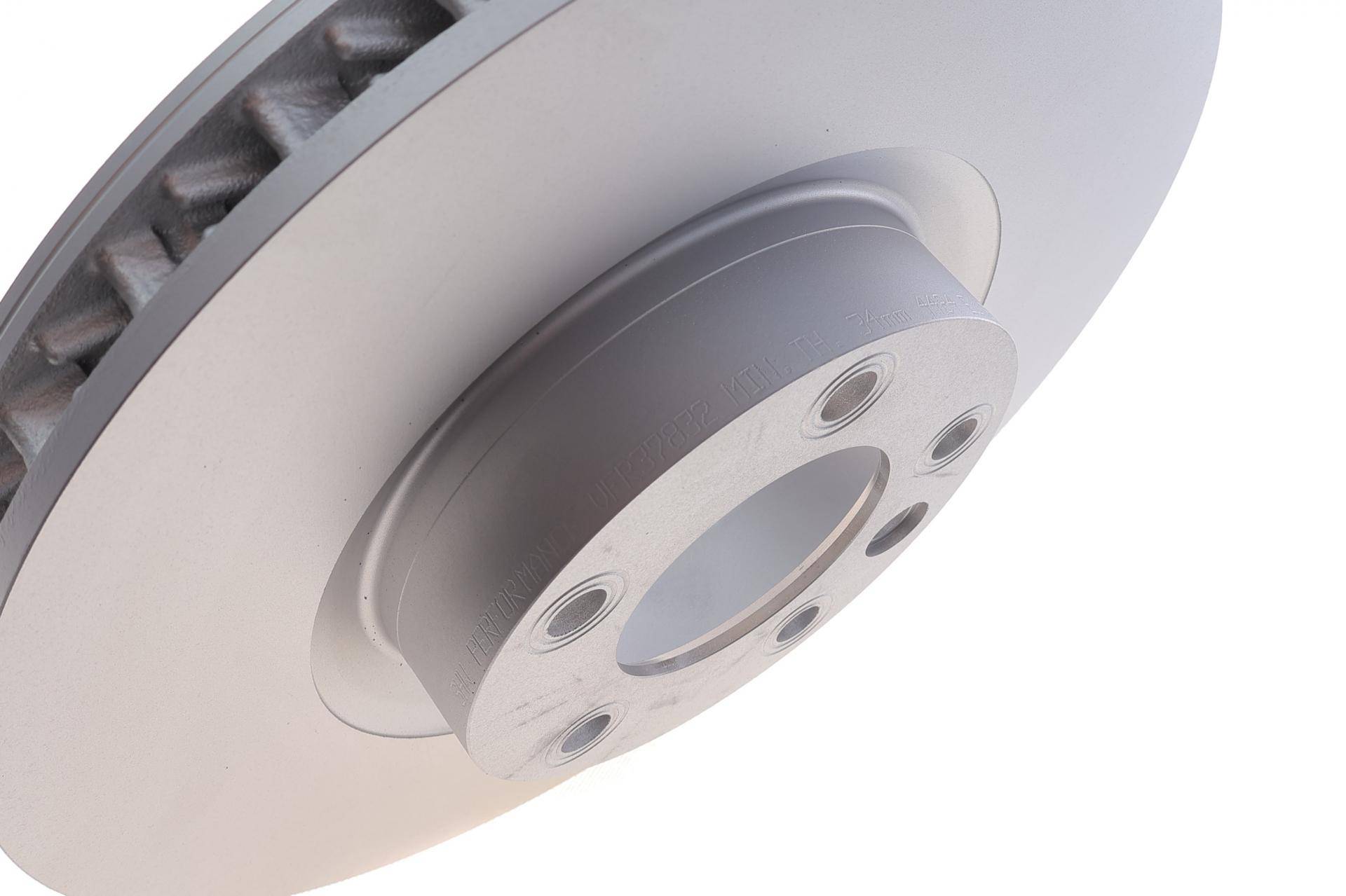 Диск гальмівний (передній) Porsche Cayenne 10-/VW Touareg 10-18 (360x36) (R) (з покр) (вент.)