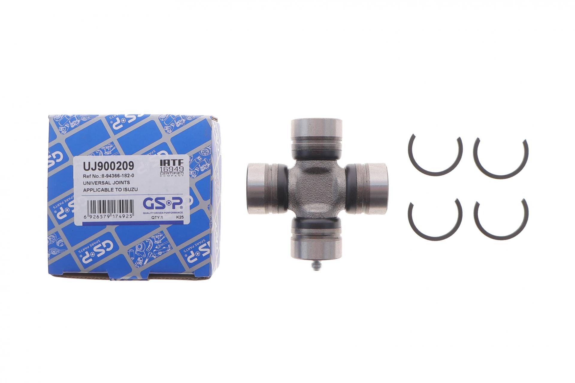 Хрестовина кардана Isuzu D-Max 07-18/Trooper 91-98 (29x75.9)