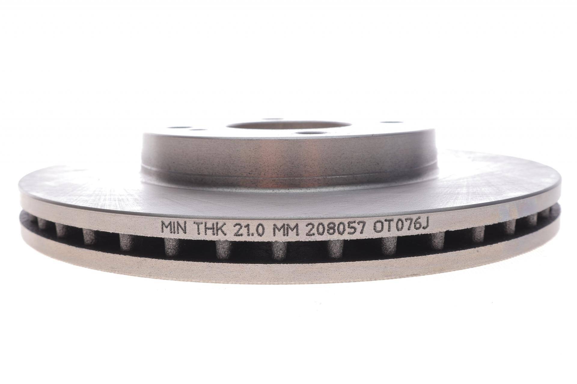 Диск гальмівний (передній) Ford Fiesta 08- (258x23)