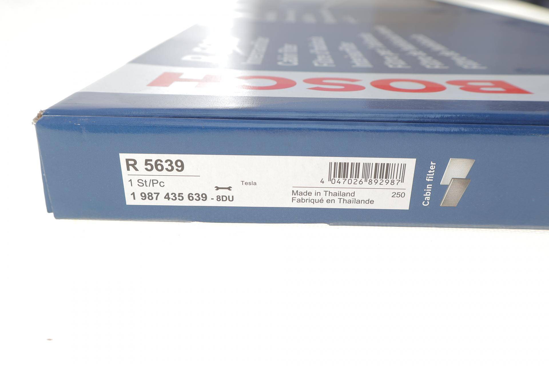 Фільтр салону Tesla Model X 15- (вугільний)