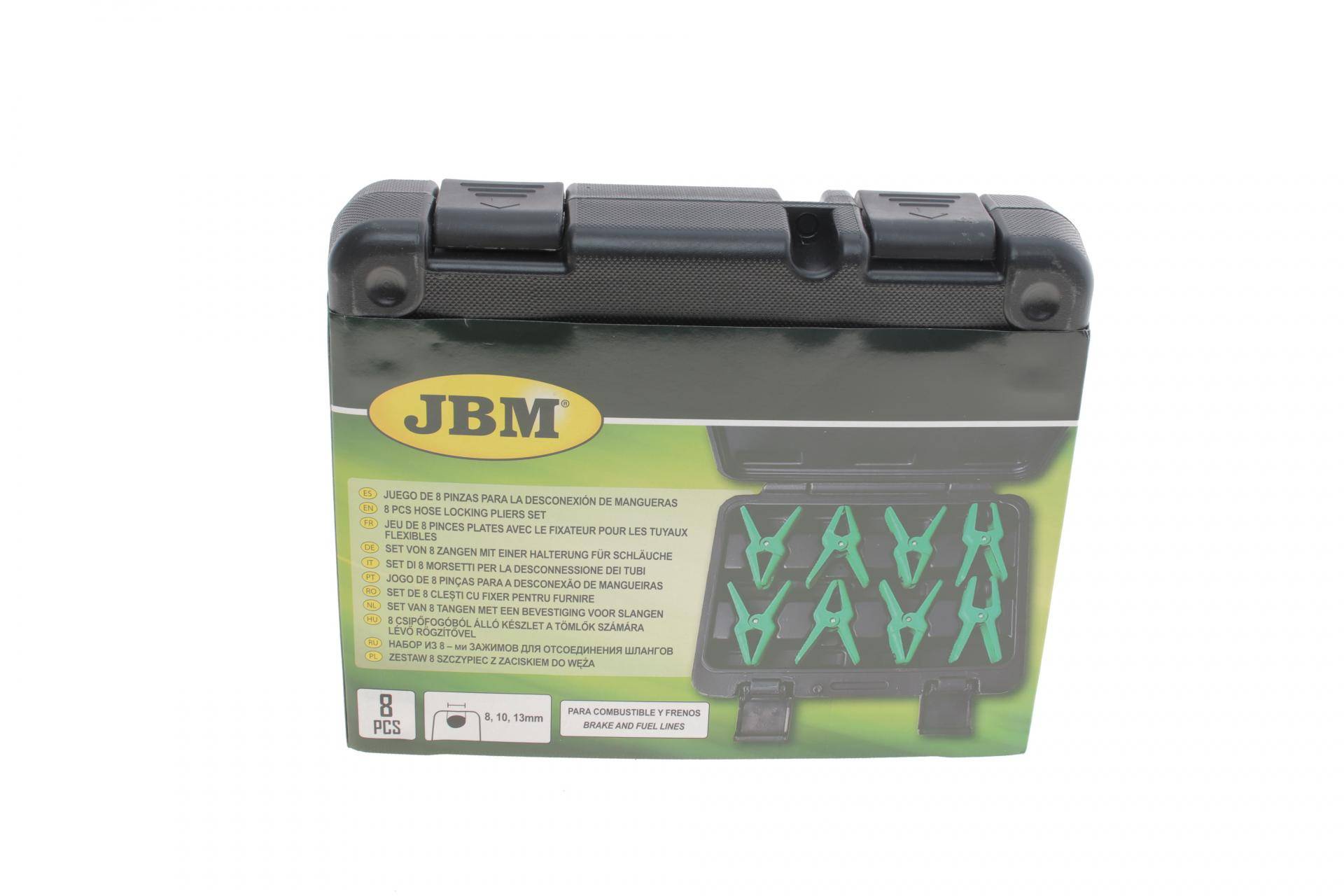 Набір затискачів для від'єднання шлангів Ø8-10-13 мм 8 од.
