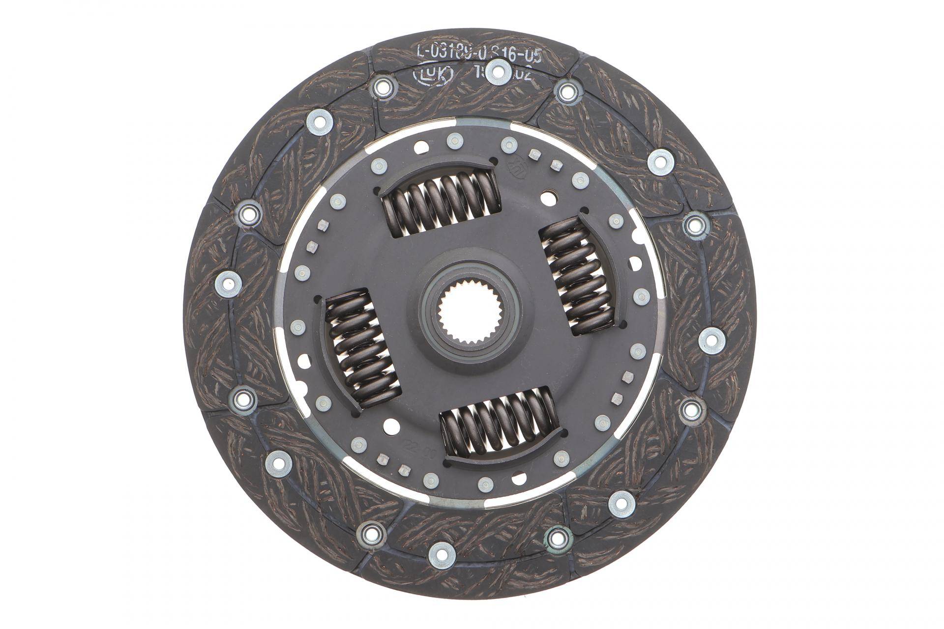 Комплект зчеплення Renault Clio III 1.2 16V, 07-, D4F 784