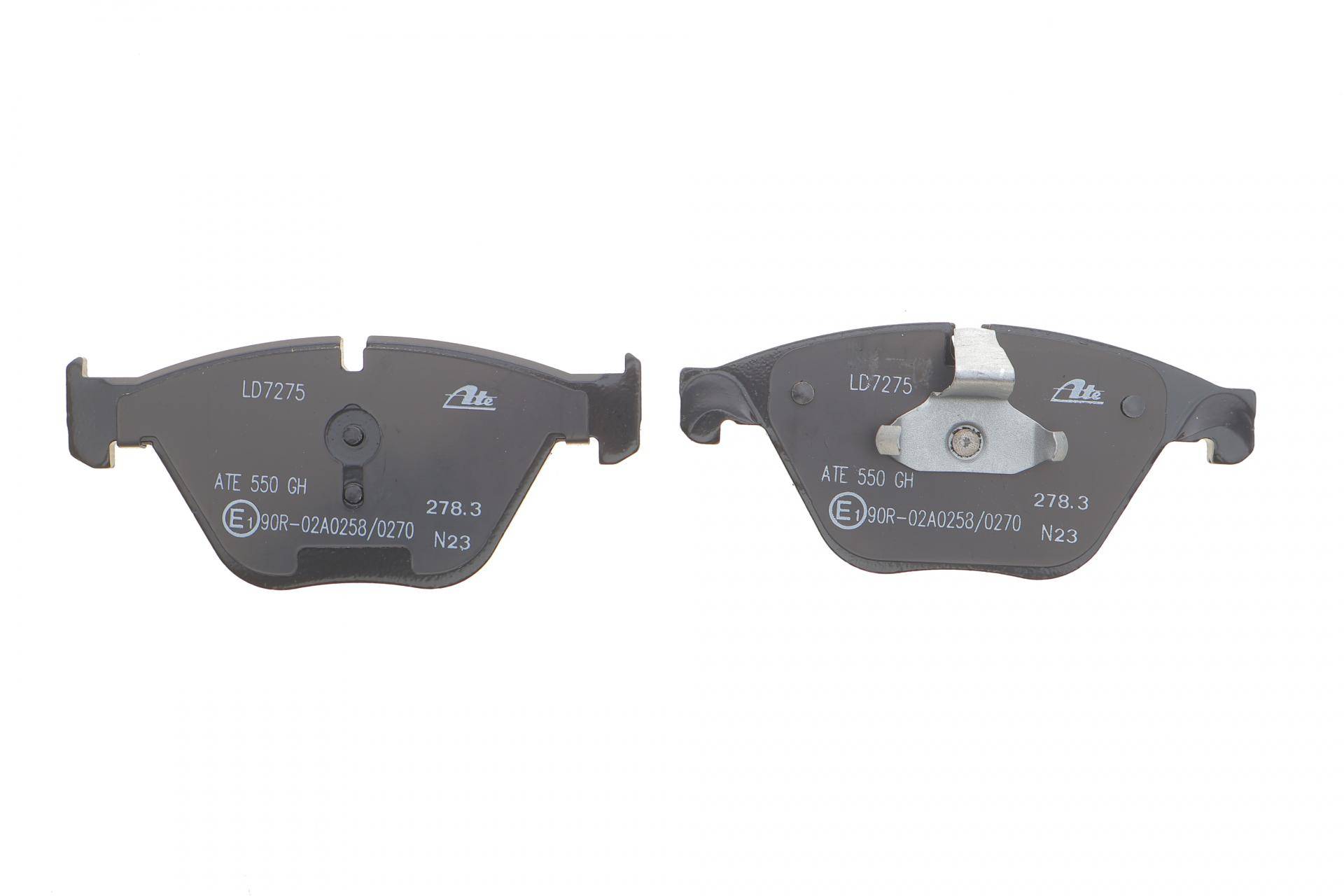 Колодки гальмівні (передні) BMW 5 (F10/F11) 10-17 ATE Ceramic