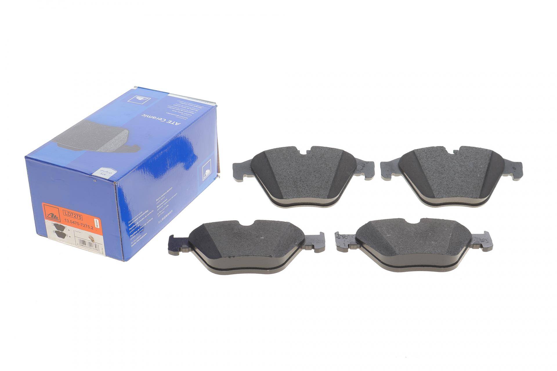 Колодки гальмівні (передні) BMW 5 (F10/F11) 10-17 ATE Ceramic