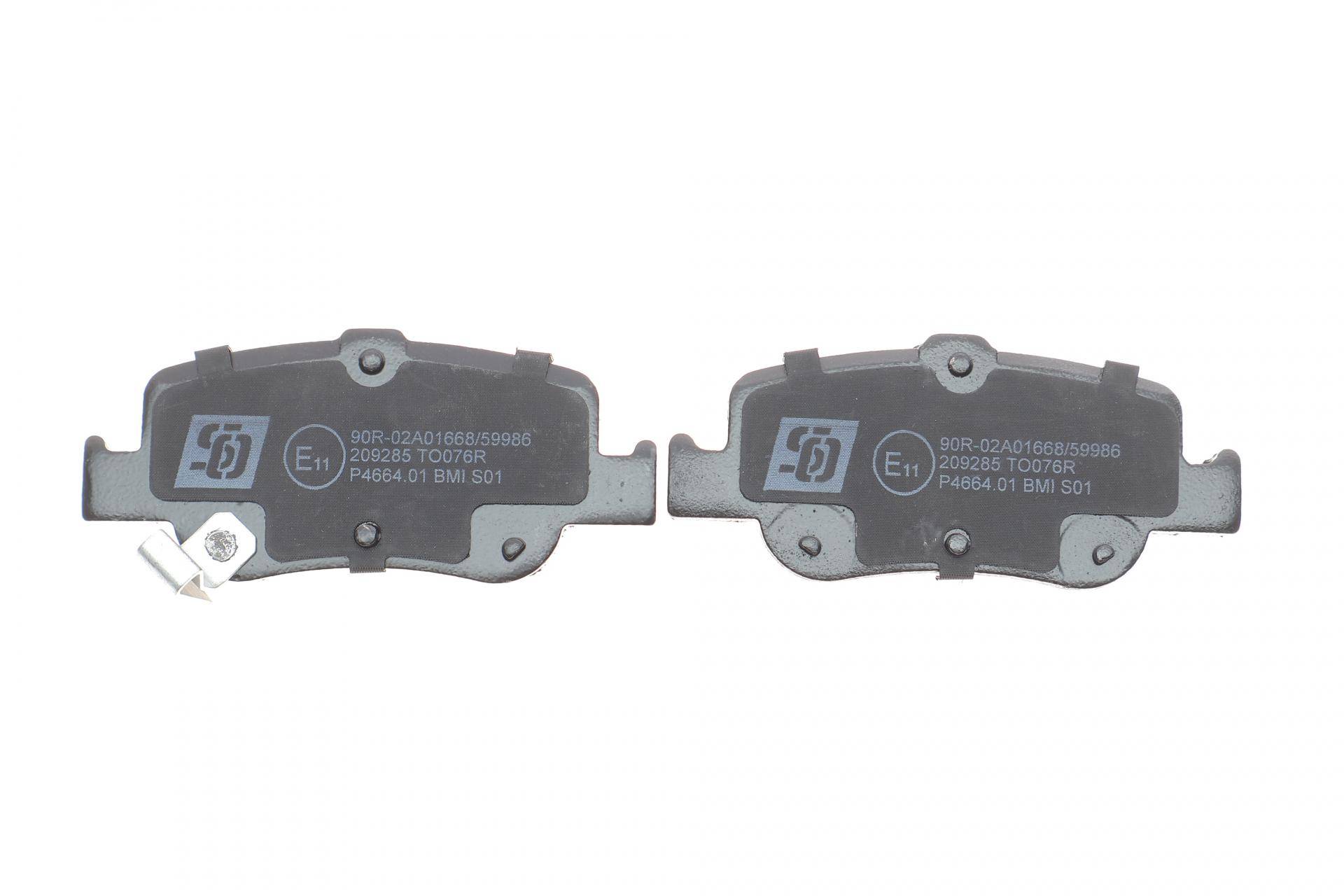 Колодки гальмівні (задні) Toyota Auris 06-/Corolla 1.3-2.0D 12-