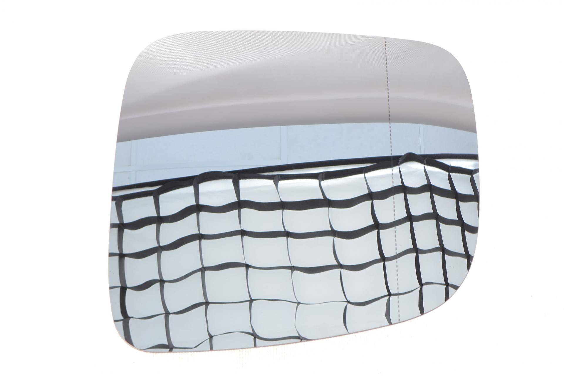 Скло дзеркала VW Caddy III 03- (L) (8570.13)(пошкоджене кріплення)