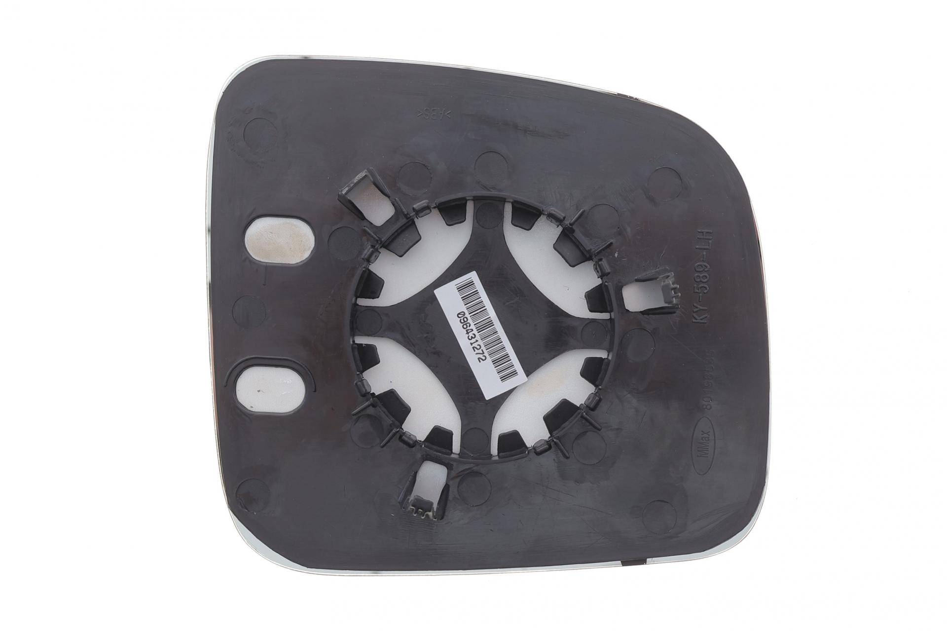 Скло дзеркала VW Caddy III 03- (L) (8570.13)(пошкоджене кріплення)