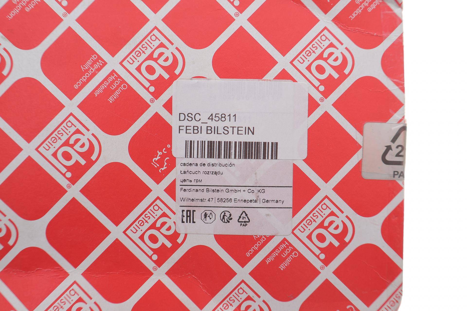 Ланцюг ГРМ MB Sprinter 906 OM642 3.0 CDI 06- (z=190)(без замка)