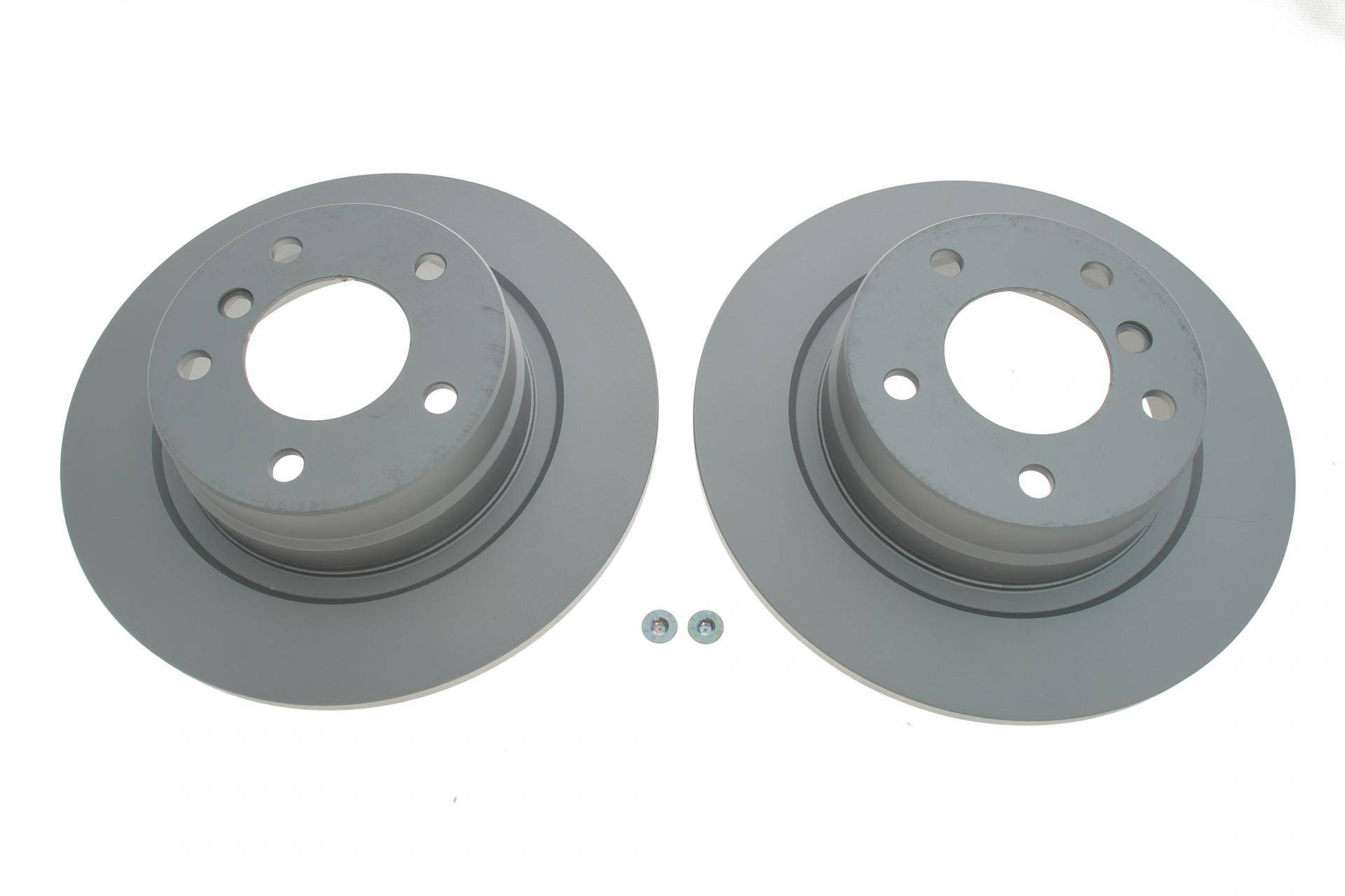 Диск гальмівний (задній) BMW 1 (E81/E87)/3 (E90/E92) 05-13 (296x10.5) (з покриттям) (повний)