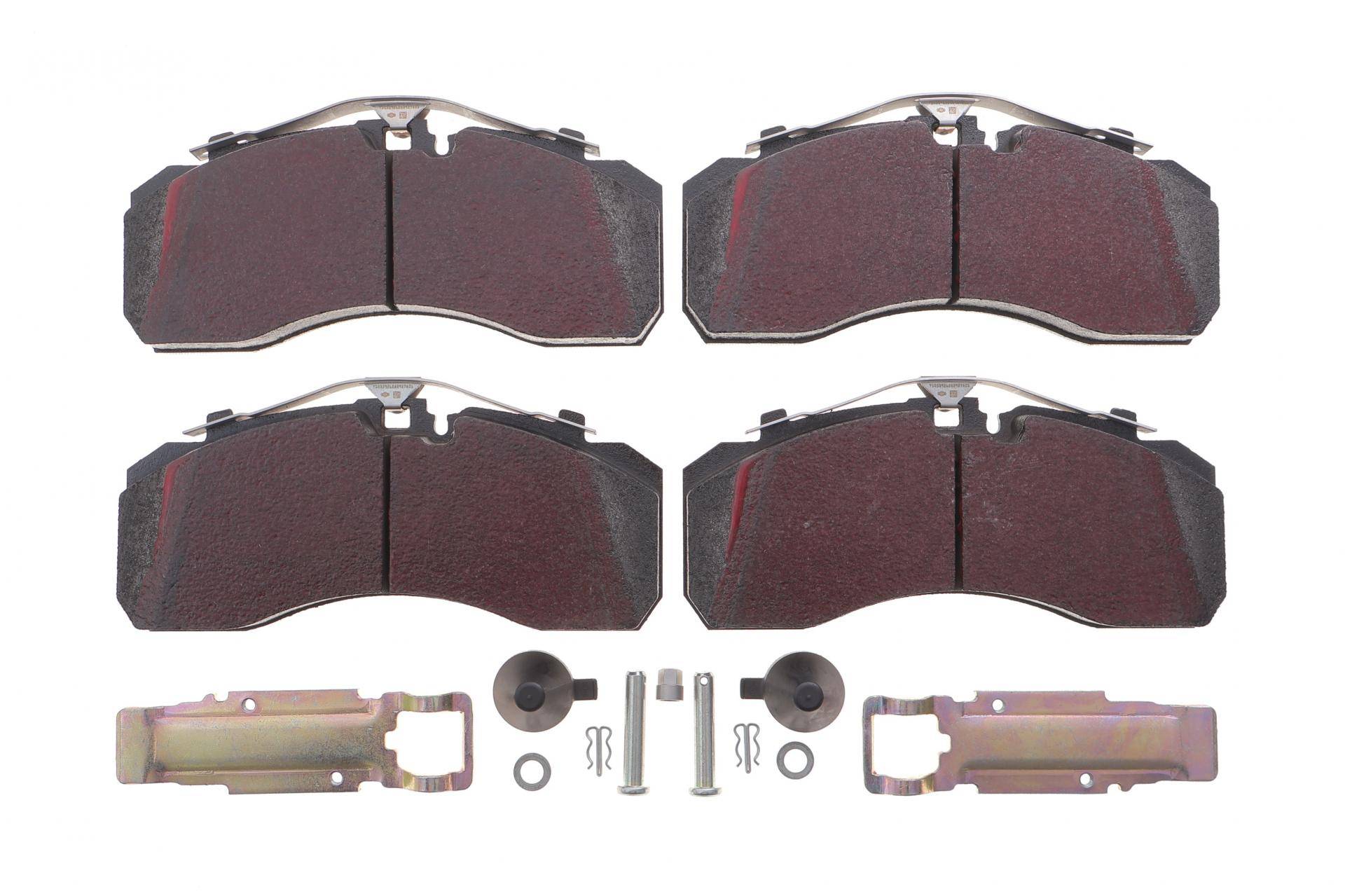 Колодки гальмівні (передні/задні) MB Atego 98-04/Actros 96-/DAF 02-/MAN 00-/Scania 95-/Iveco 92-