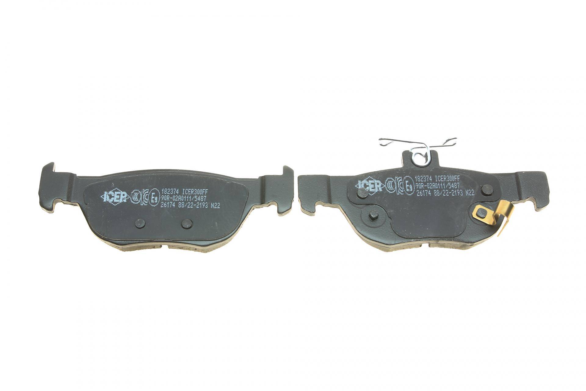 Колодки гальмівні (задні) Mazda 3 IV 18-/CX-30 19-/MX-30 20-