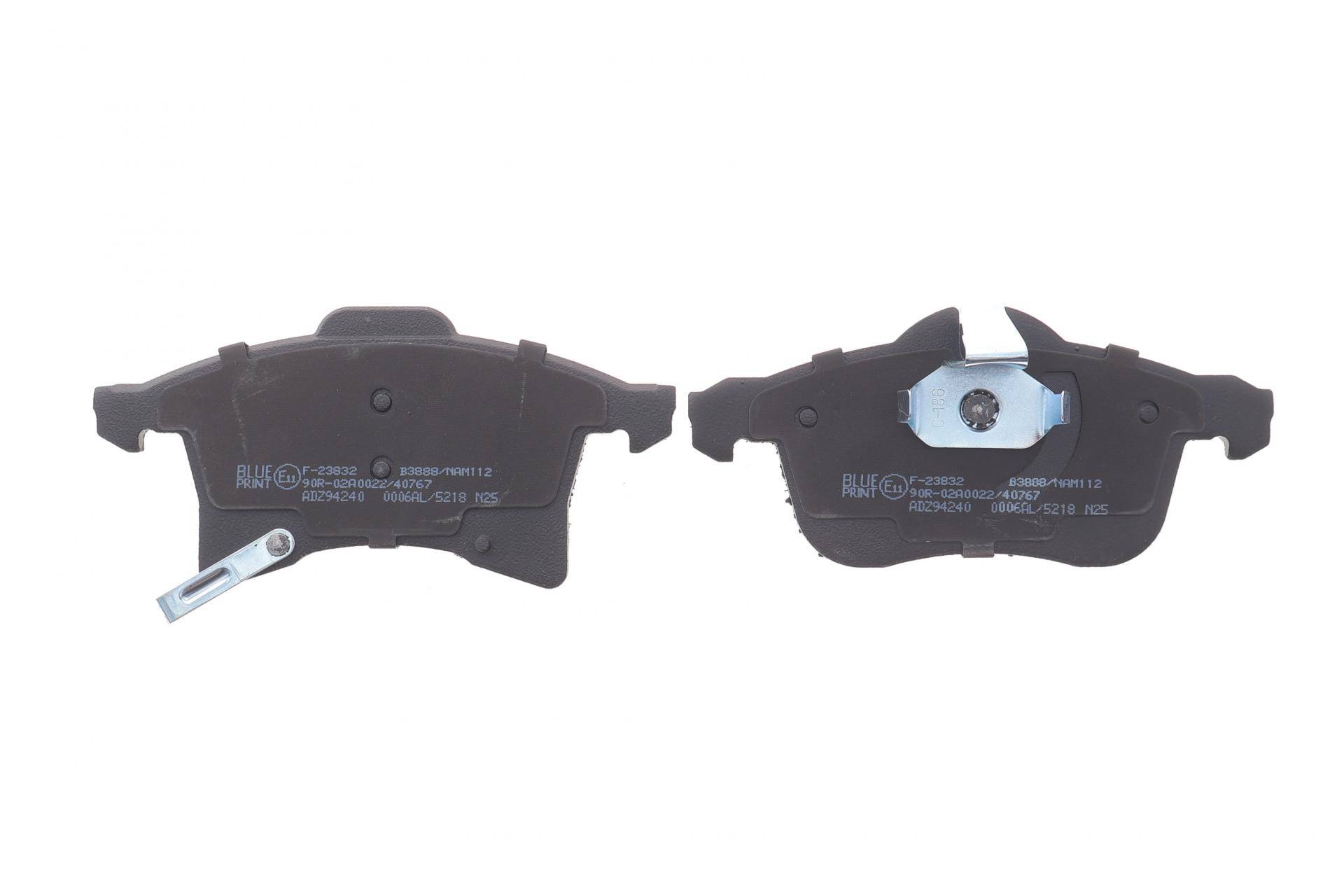 Колодки гальмівні (передні) Opel Combo 01- (Ate)