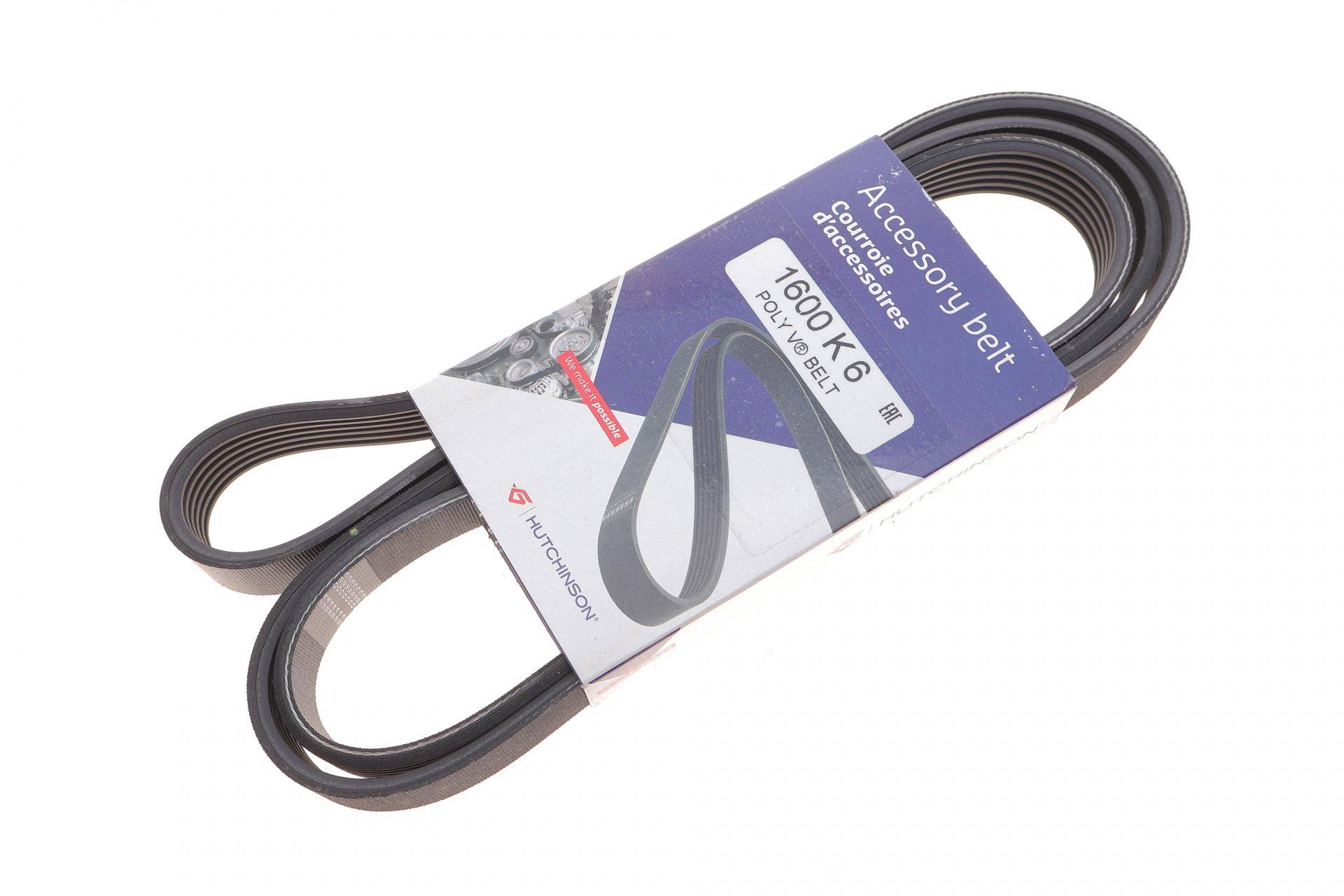 Ремінь генератора Chrysler Cruiser 2.2 CRD 02-10 (6PK1600)