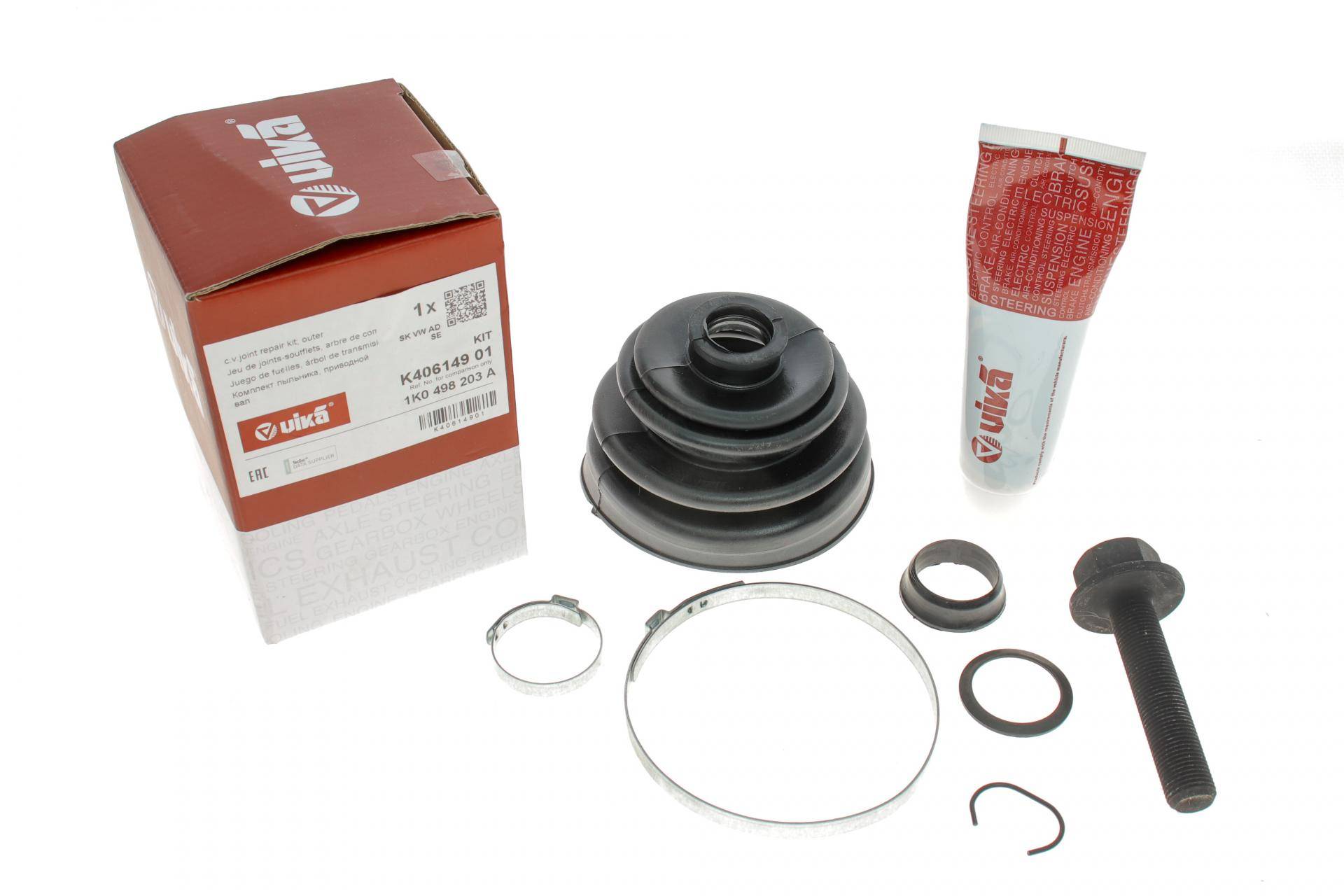 Пильник ШРКШ (зовнішній) VW Caddy III/Golf/Passat/Touran 03- (к-кт)