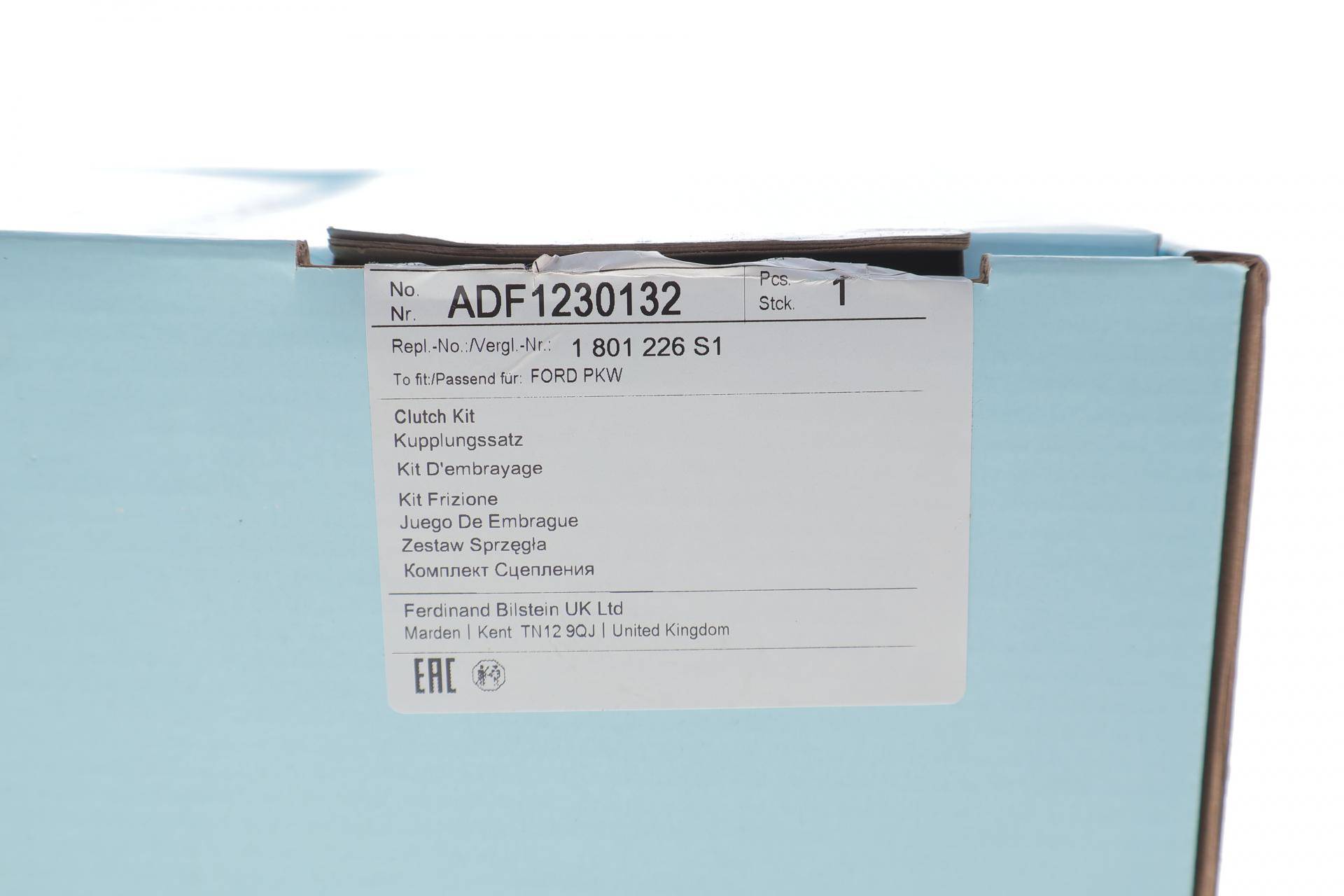 Комплект зчеплення Ford Transit 2.2 TDCi 06-14 (d=250mm) (+вижимний)