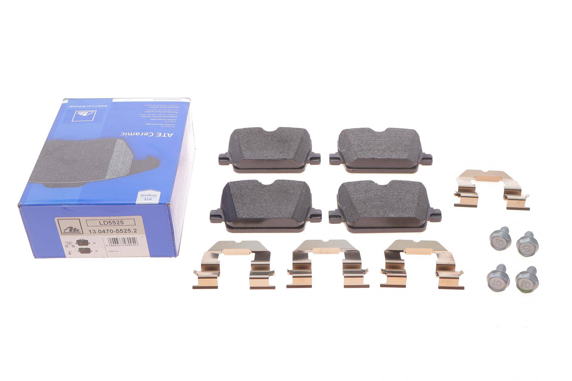 Колодки гальмівні (задні) BMW 3 (G20/G21/G80/G81)/Z4 (G29) 18-/4 (G22/G82)/i4 20-/Toyota Supra 19- ATE Ceramic