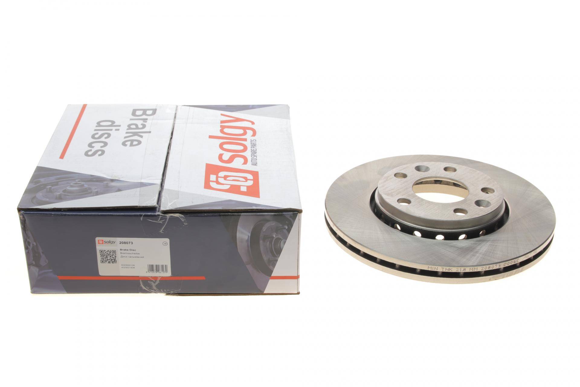 Диск гальмівний (передній) Renault Megane 08- (280x24)