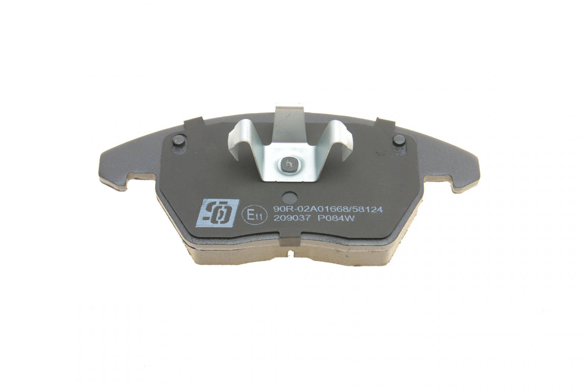 Колодки гальмівні (передні) VW Caddy 03- (ушки вниз)