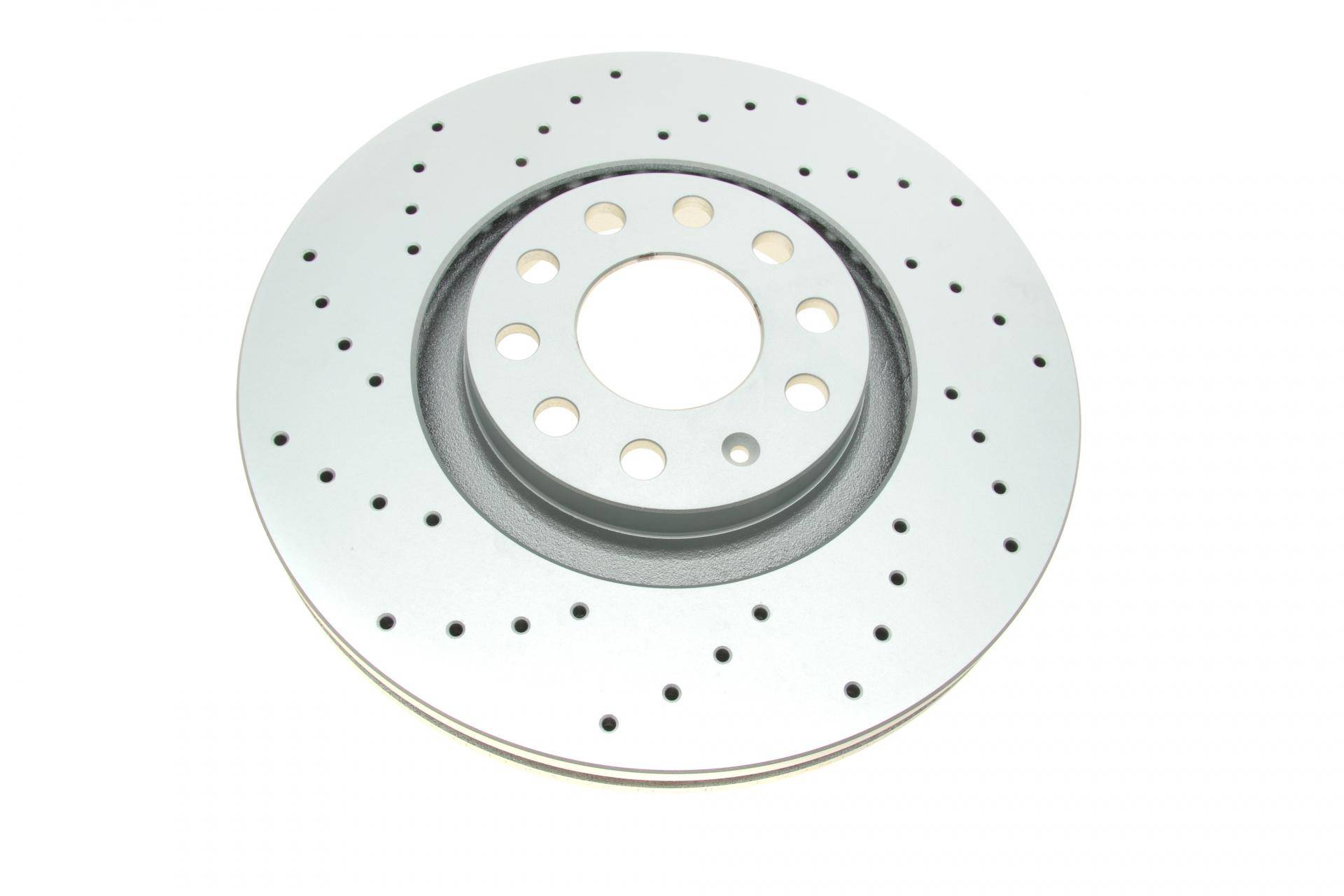 Диск гальмівний (передній) Audi A4 04-08 (320x30) (з покриттям) (з отворами) (вент.)