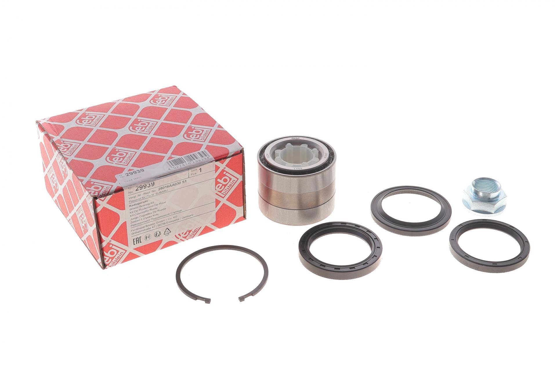 Підшипник маточини (задньої) Subaru Legacy I/II 89-94