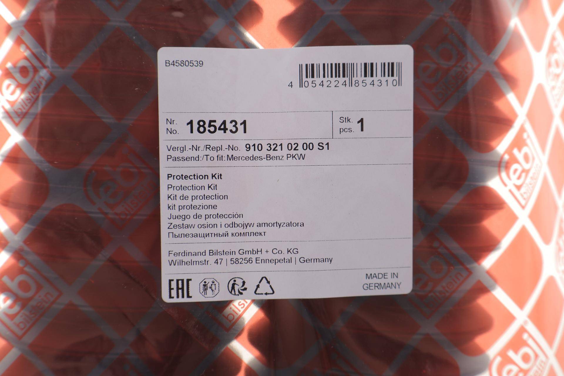 (к-кт 2 шт.) Пильник + відбійник амортизатора (переднього) MB Sprinter 907/910 18- OM651/OM654