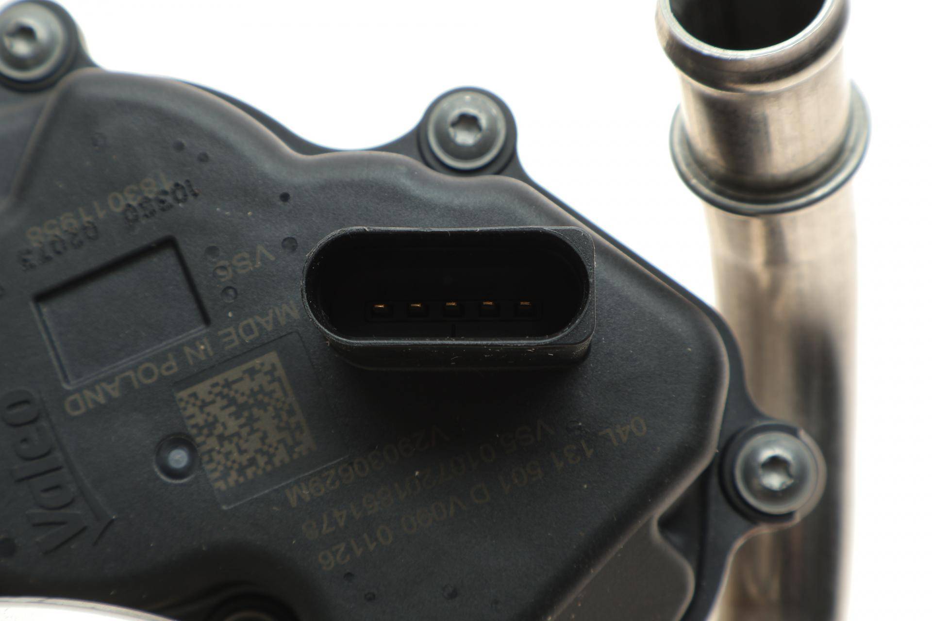 Радіатор рециркуляції ВГ з клапаном EGR VW Caddy IV 2.0 TDi 15-/Jetta IV 2.0TDI 14-(без захисного екрану)