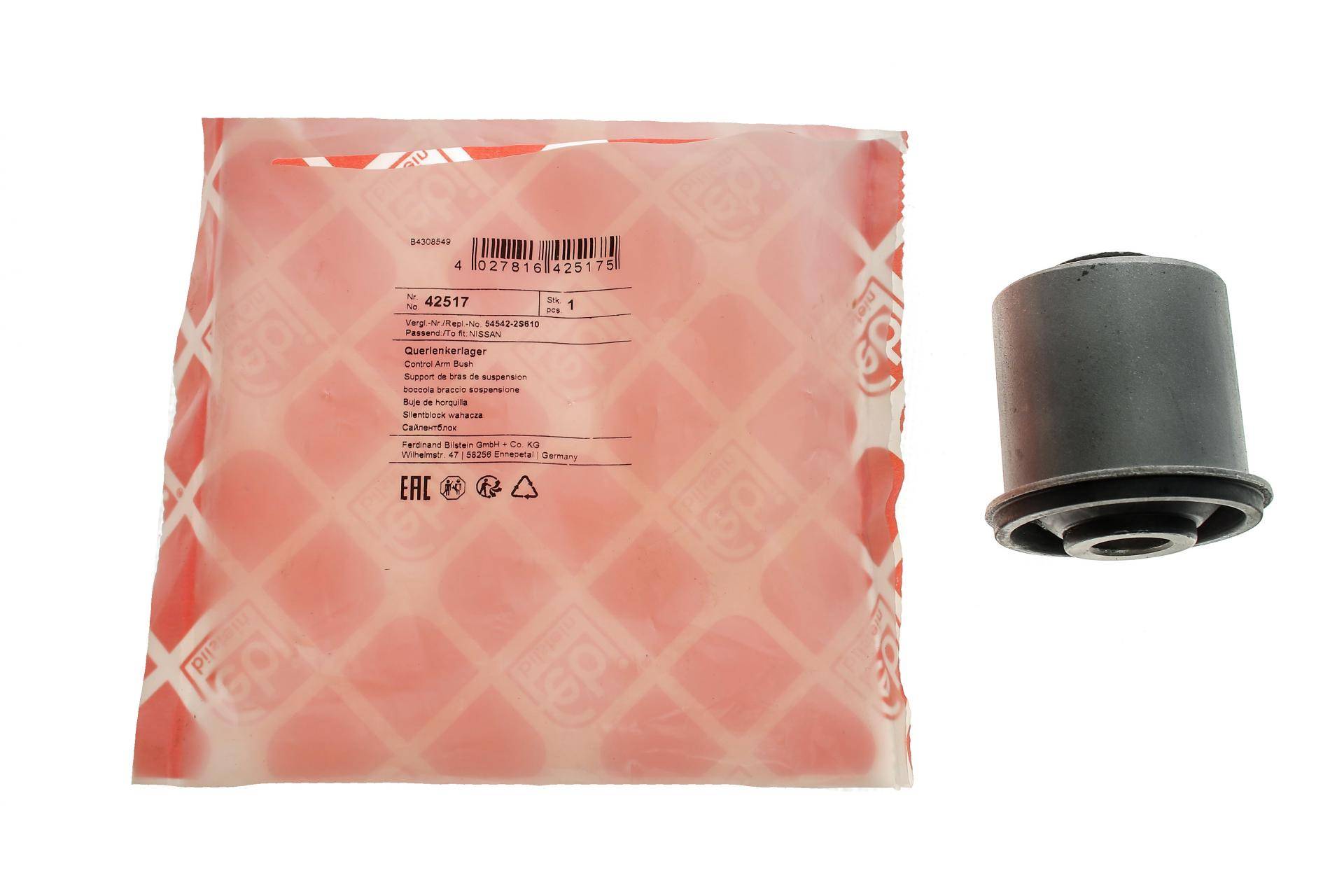 Сайлентблок важеля (переднього/зверху) Nissan Navara 2.5D 01-